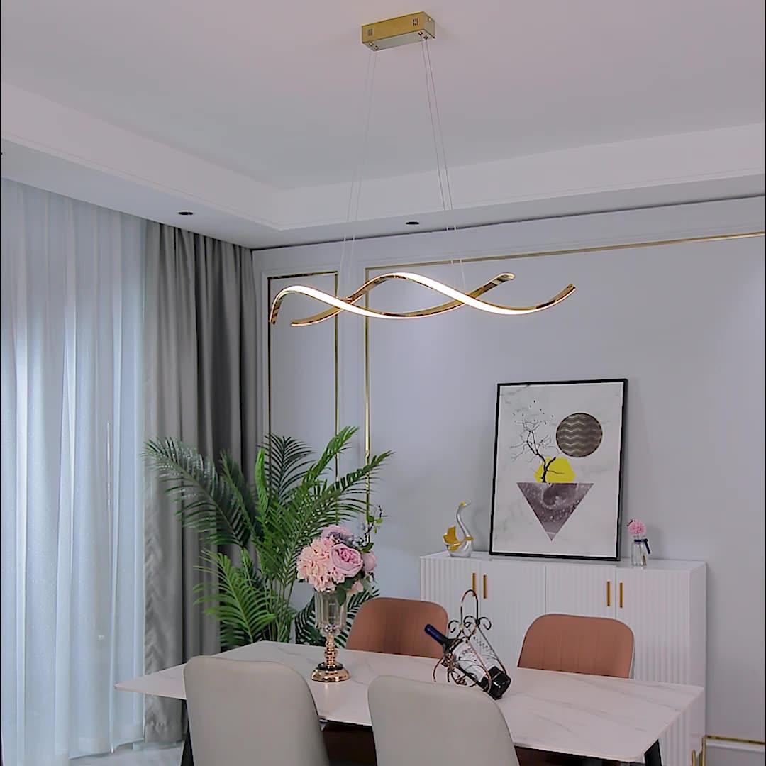 Gentle Waves Pendant Light - Blowlighting