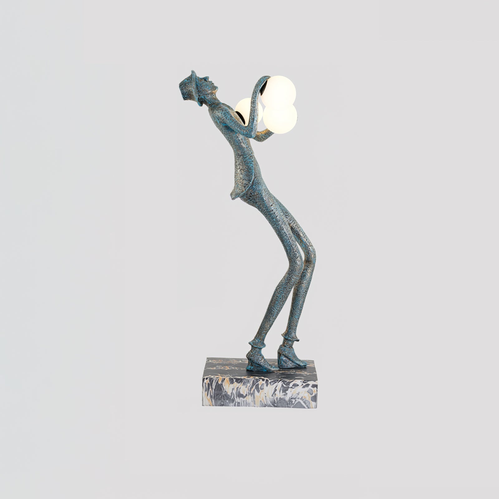 Evlirir Artistic Bronze Floor Lamp - Blowlighting