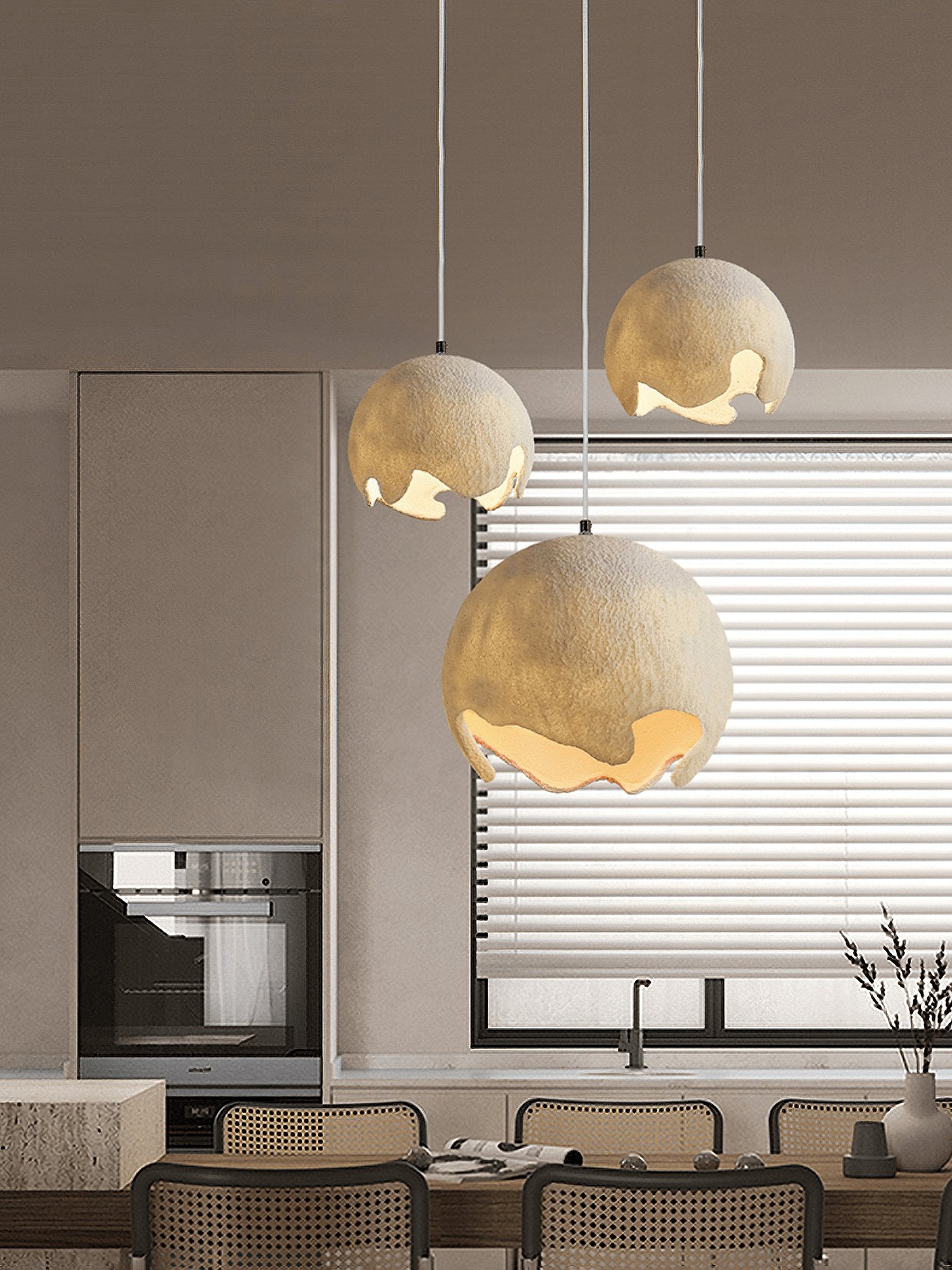 Geometric Resin Pendant Light - Blowlighting