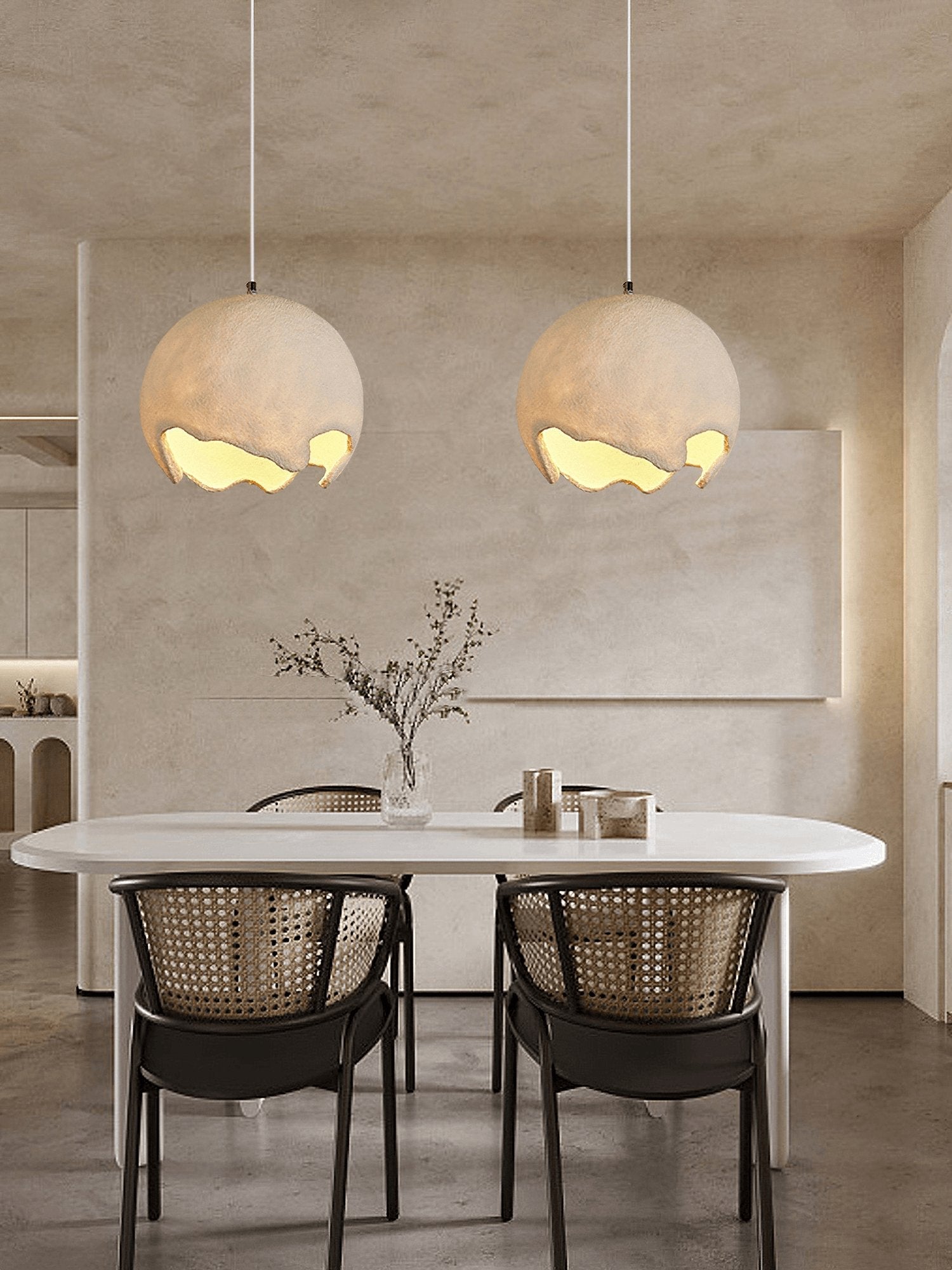 Geometric Resin Pendant Light - Blowlighting