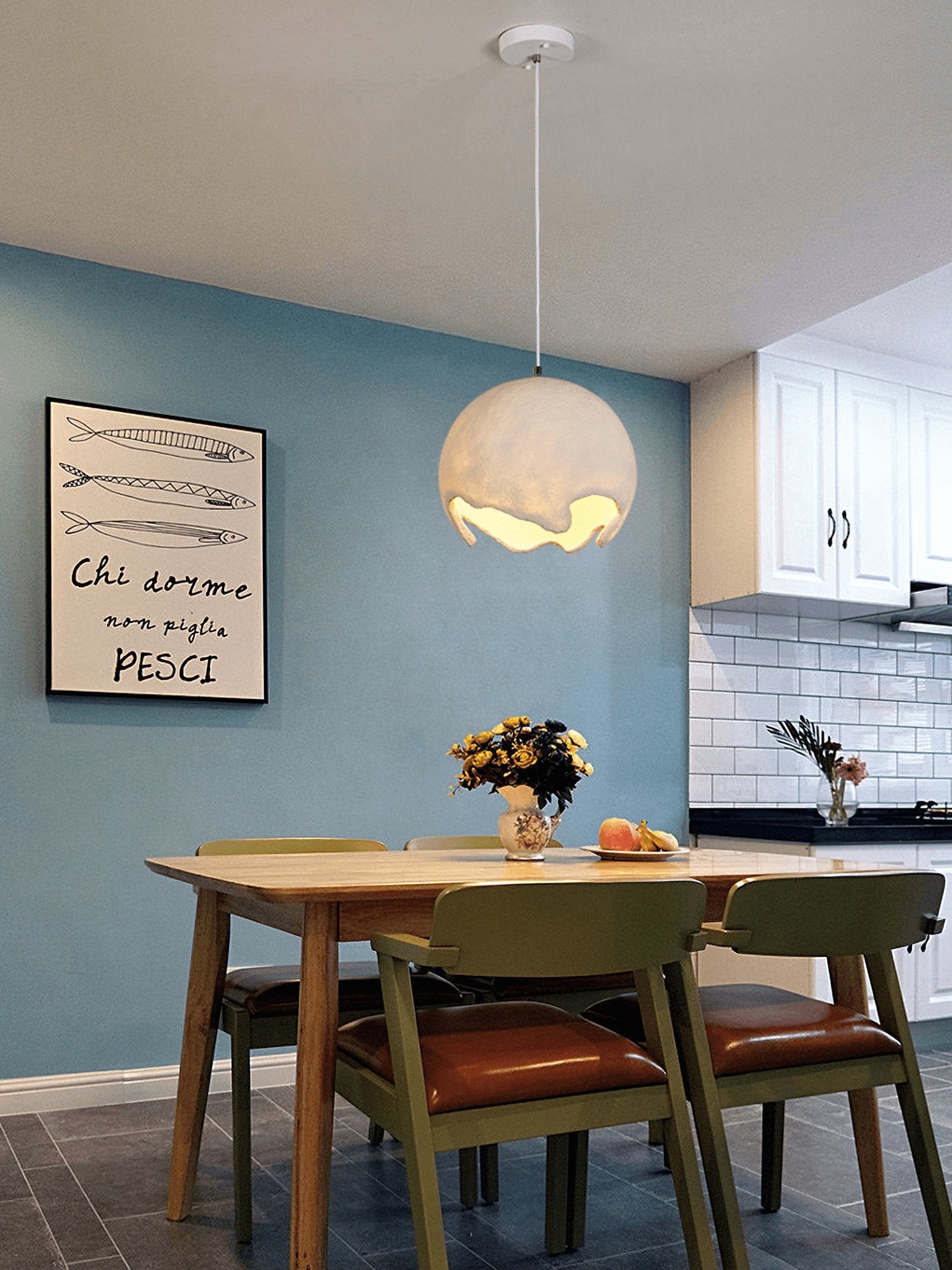 Geometric Resin Pendant Light - Blowlighting