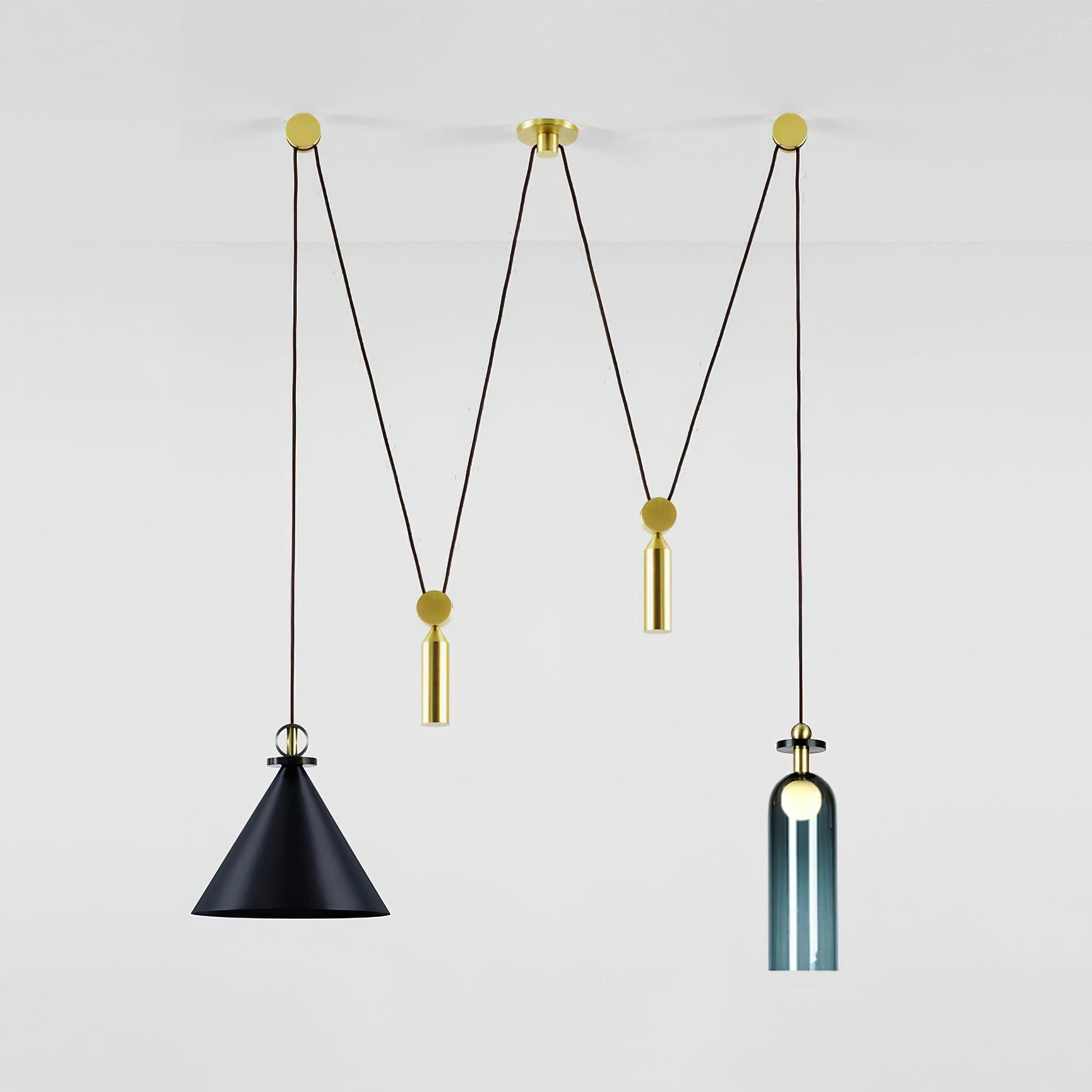 Geometric Shape Art Modern Chandelier - Blowlighting