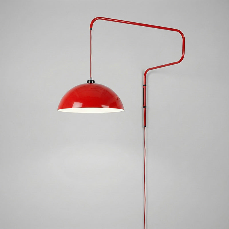 Geometry Dopamine Colors Aluminum Plug-In Wall Light