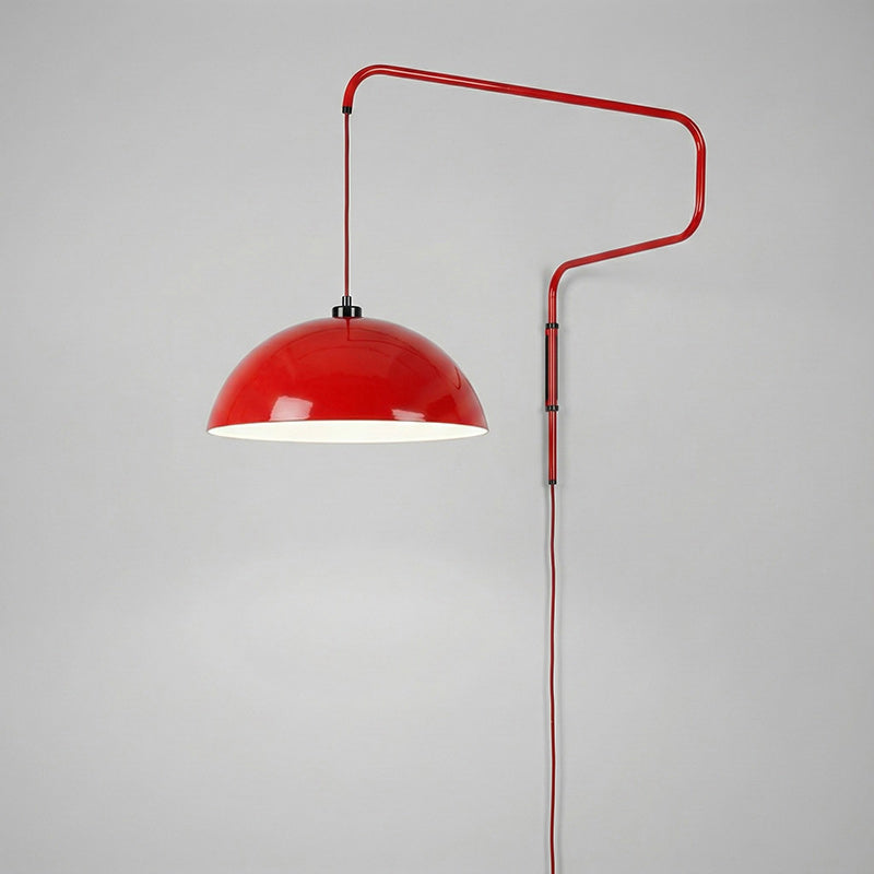 Geometry Dopamine Colors Aluminum Plug-In Wall Light