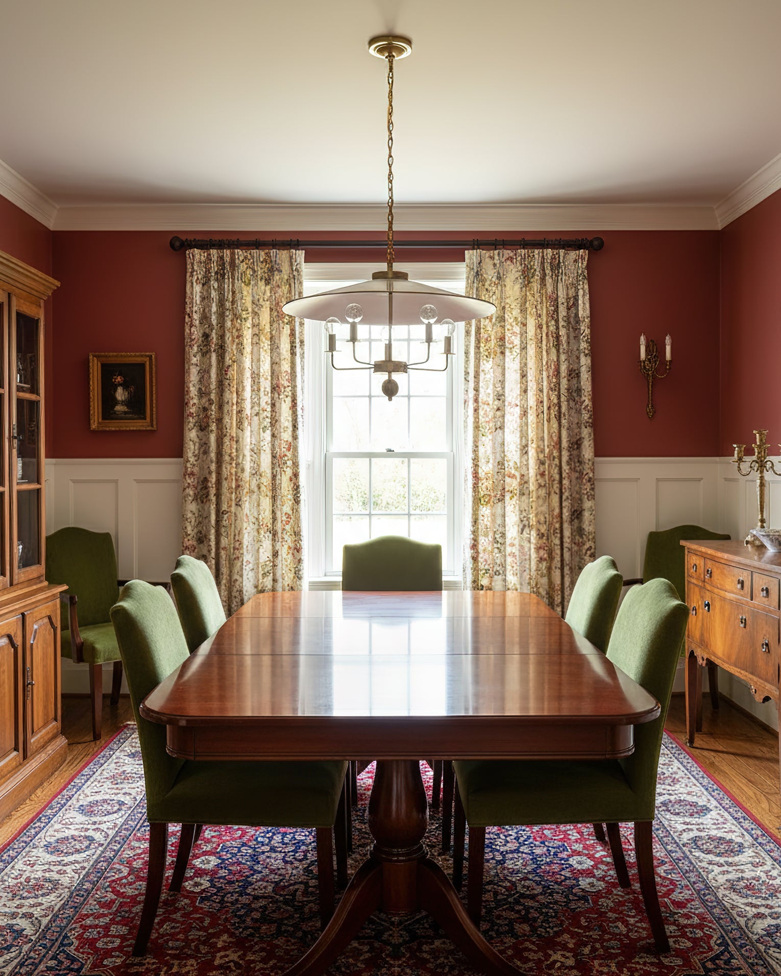 Gideon Oriental Aluminum Pendant Light