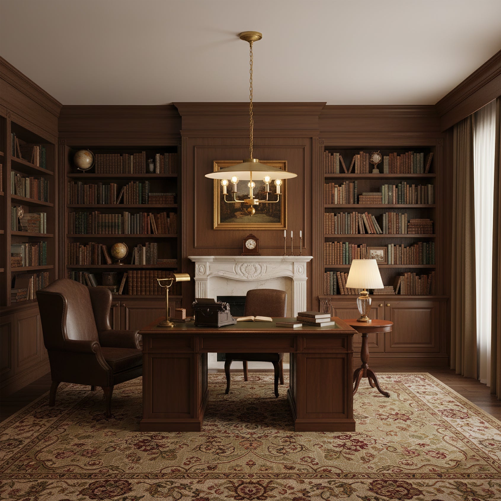 Gideon Oriental Aluminum Pendant Light