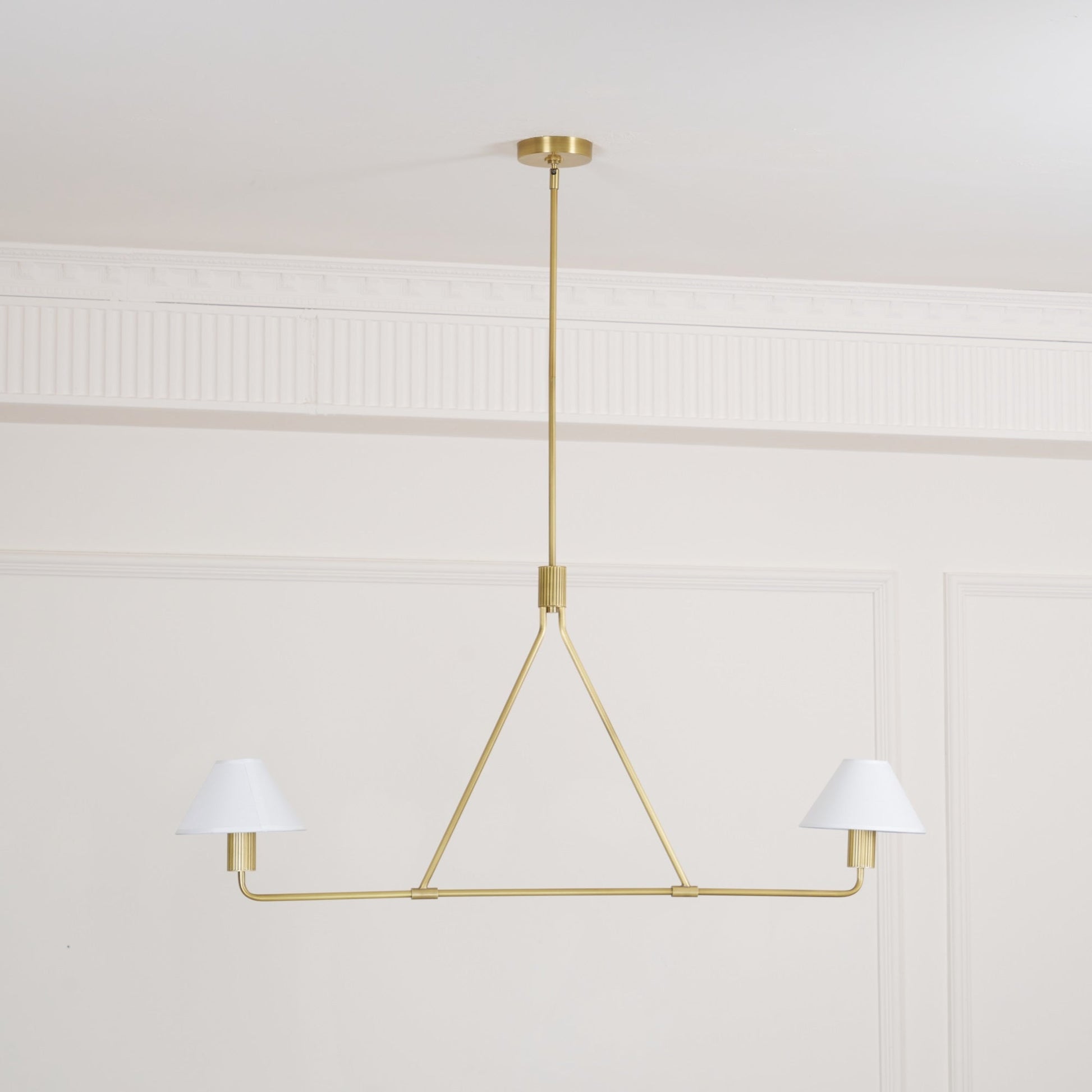 Aurora Chandelier Cone Shade Minimalist - Blowlighting