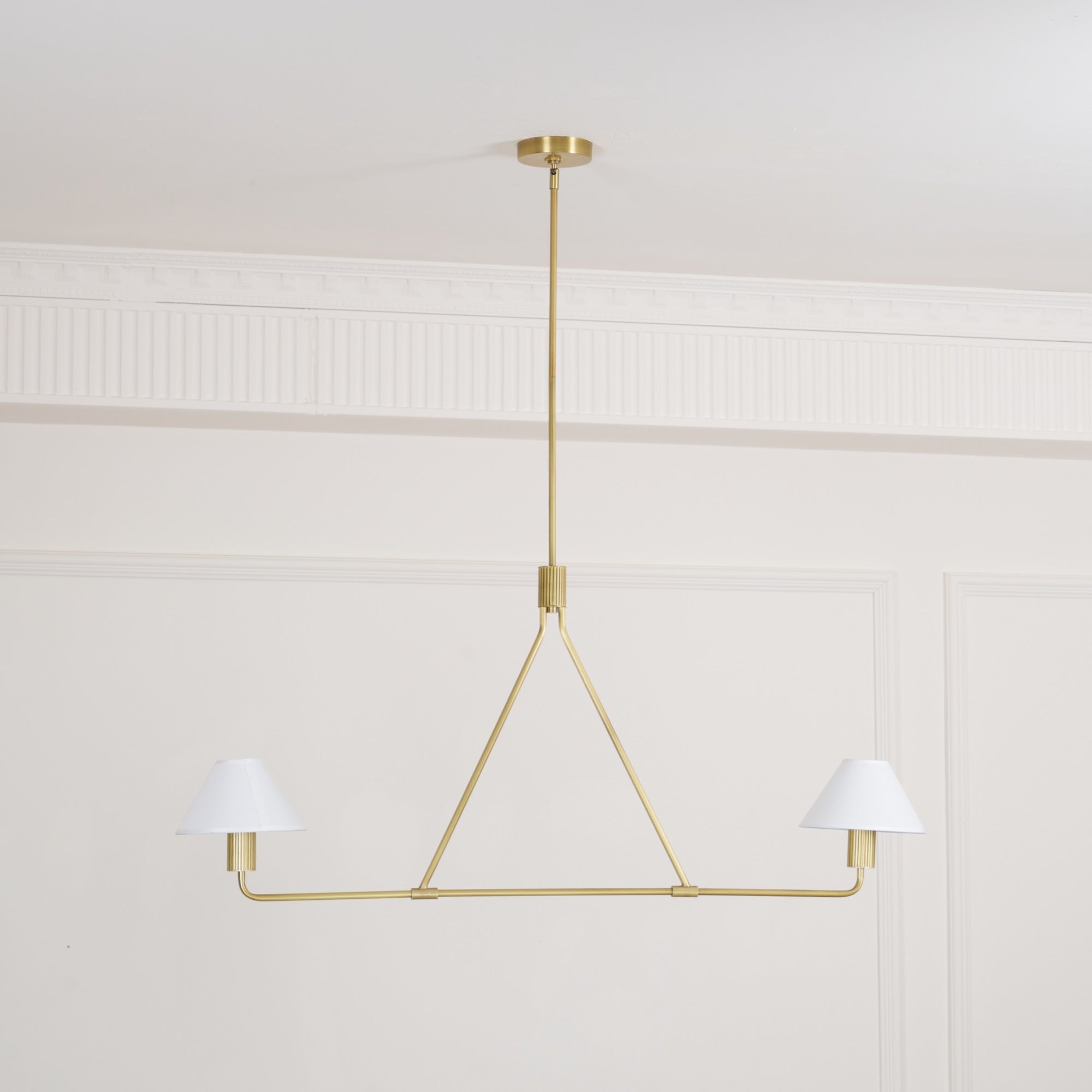 Aurora Chandelier Cone Shade Minimalist - Blowlighting