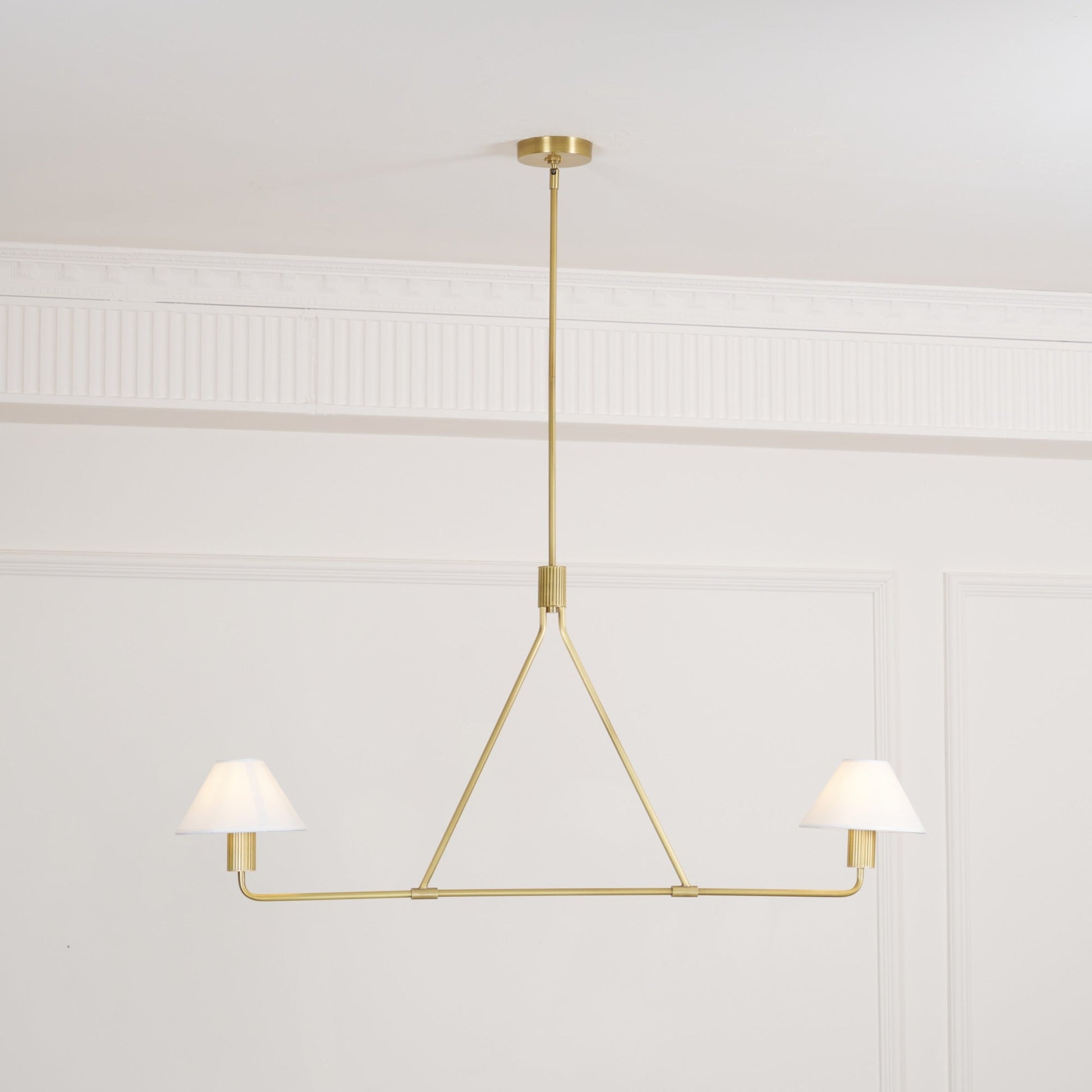 Aurora Chandelier Cone Shade Minimalist - Blowlighting