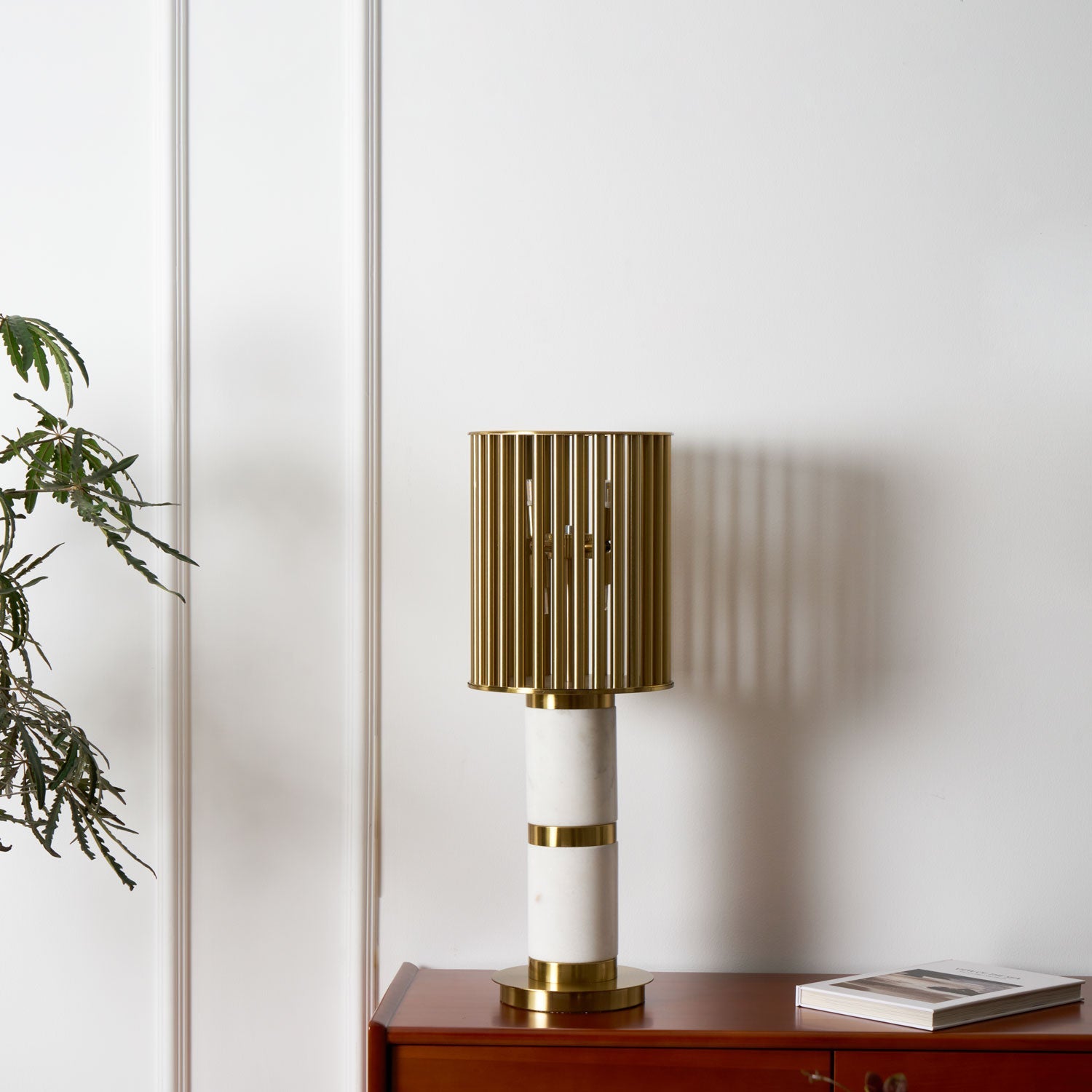 Gilded Cage Table Lamp - Blowlighting