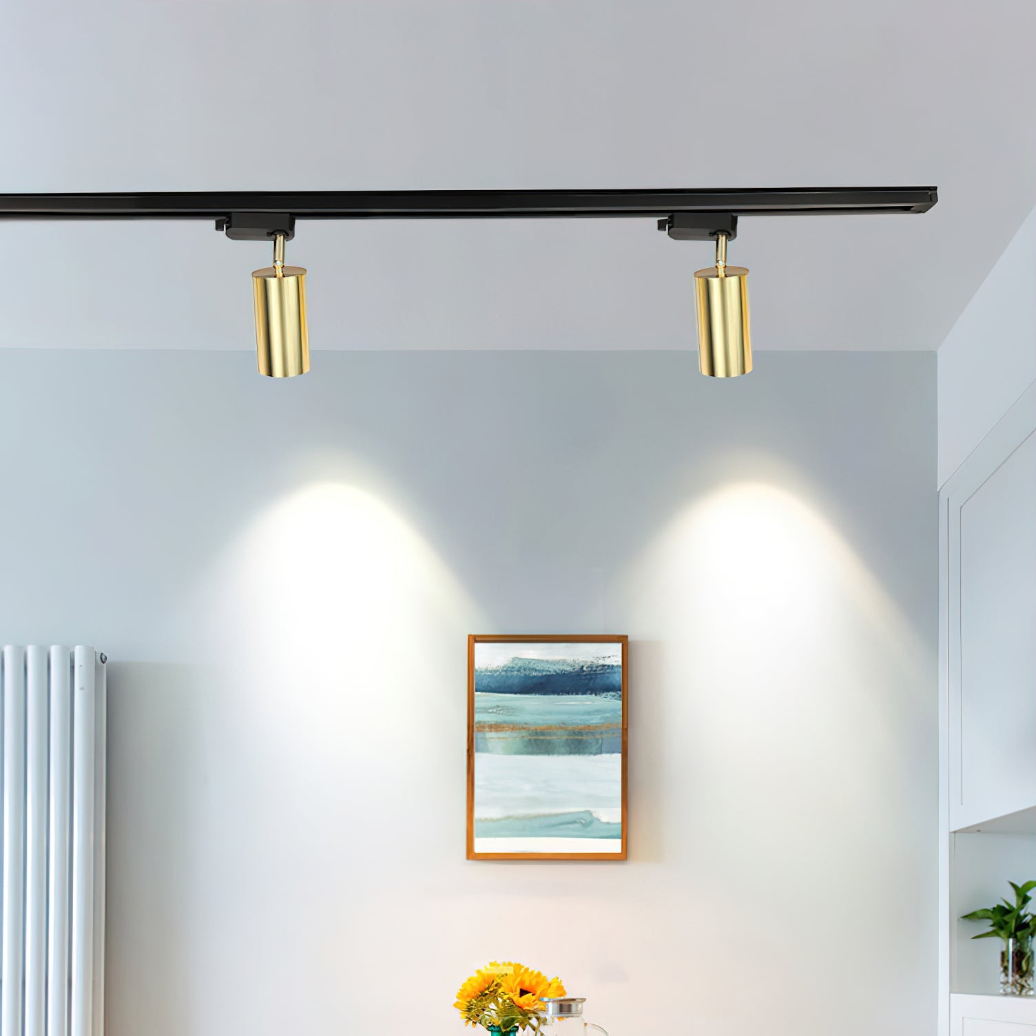 Gilded Rail Track Light - Blowlighting