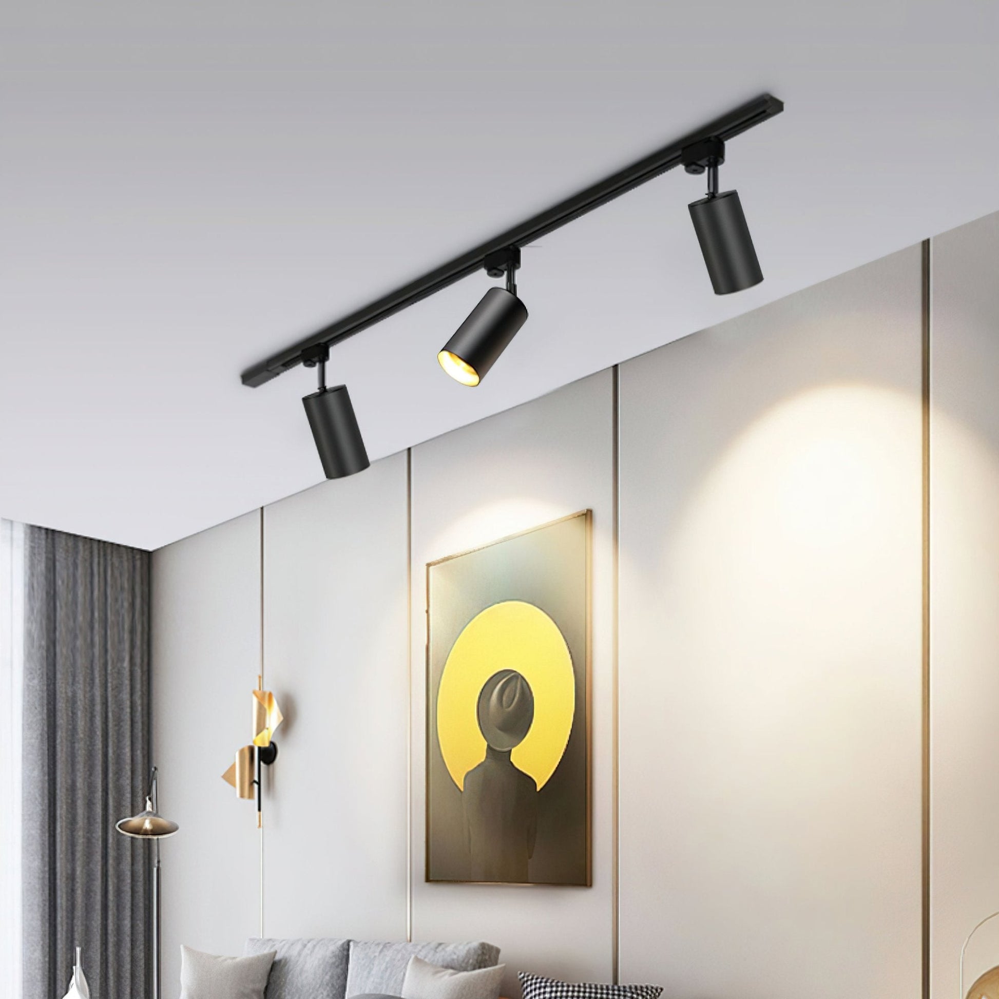 Gilded Rail Track Light - Blowlighting
