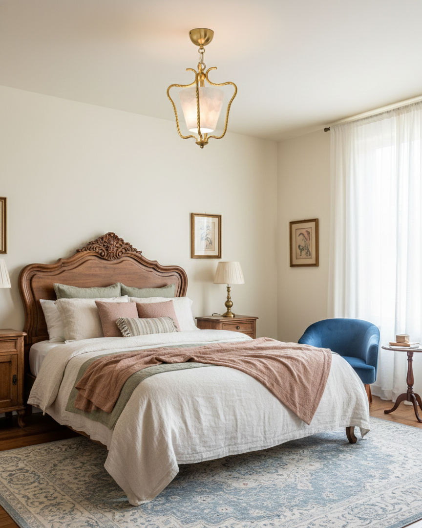 Gildra Vintage Shell Ceiling Light