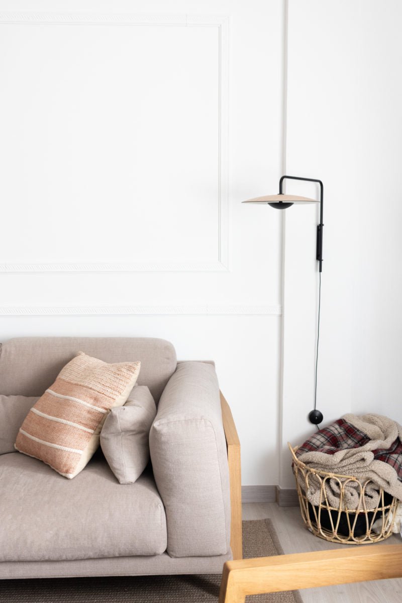 Abnormal Classic Modern Minimalist Plug-In Metal Wall Lamp - Blowlighting