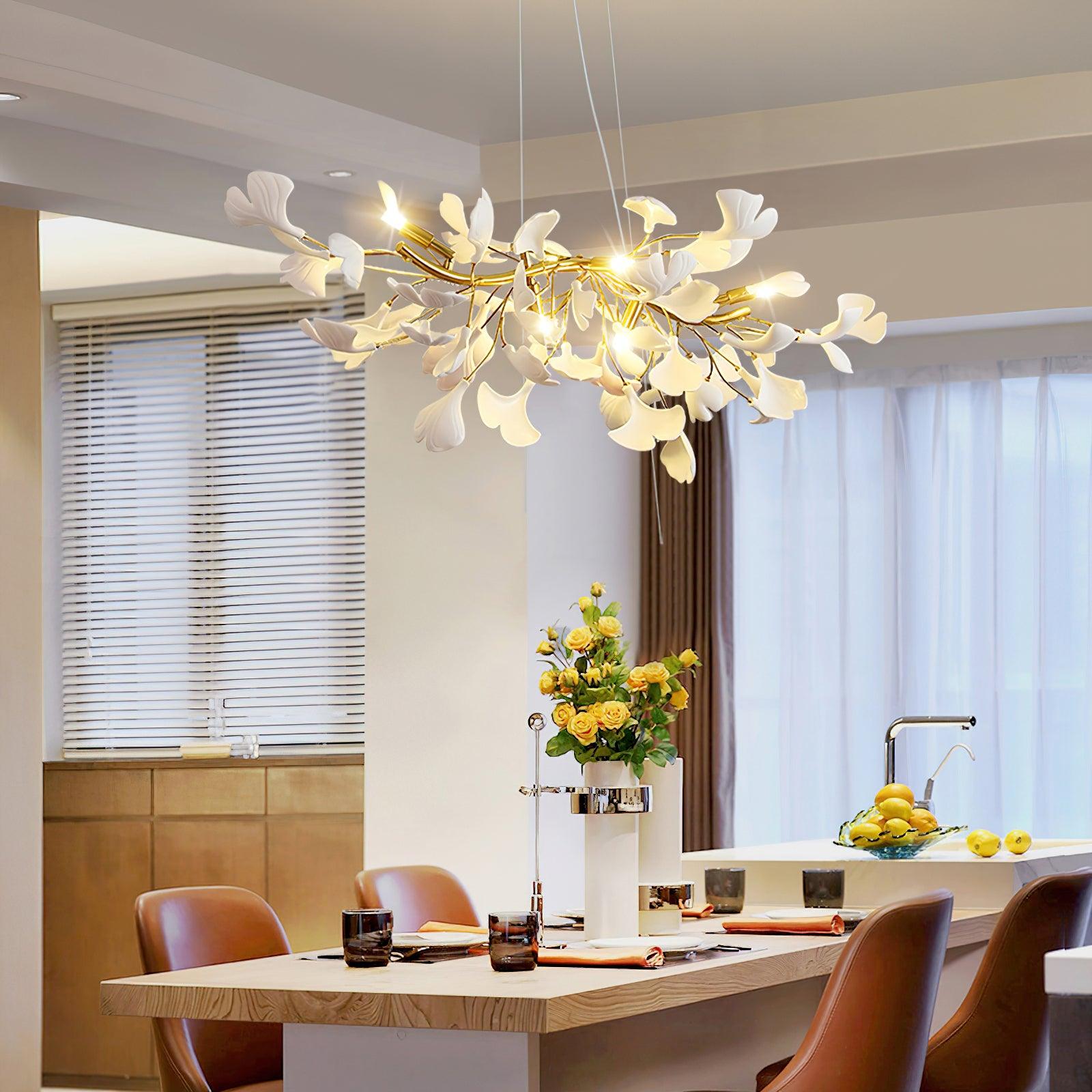 Gingko Chandelier D - Blowlighting