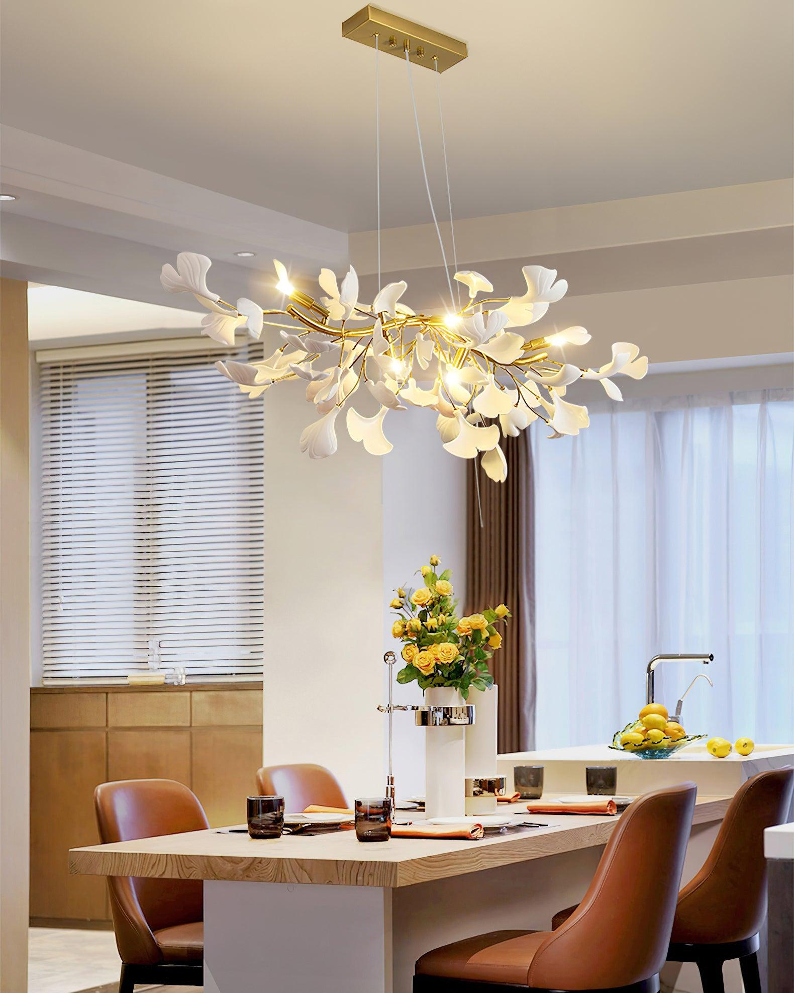 Gingko Chandelier D - Blowlighting