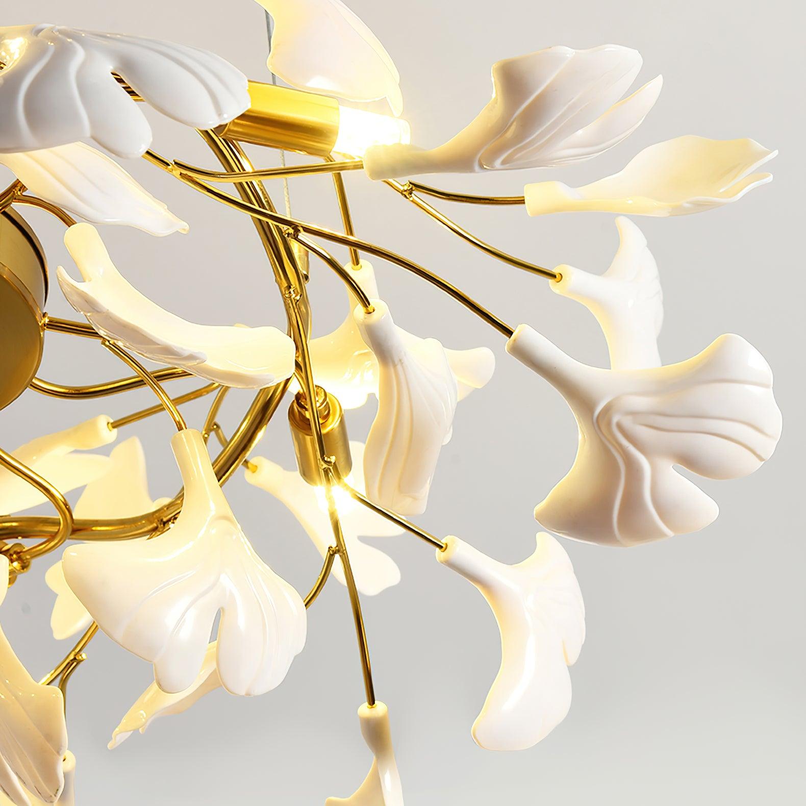 Gingko Chandelier D - Blowlighting