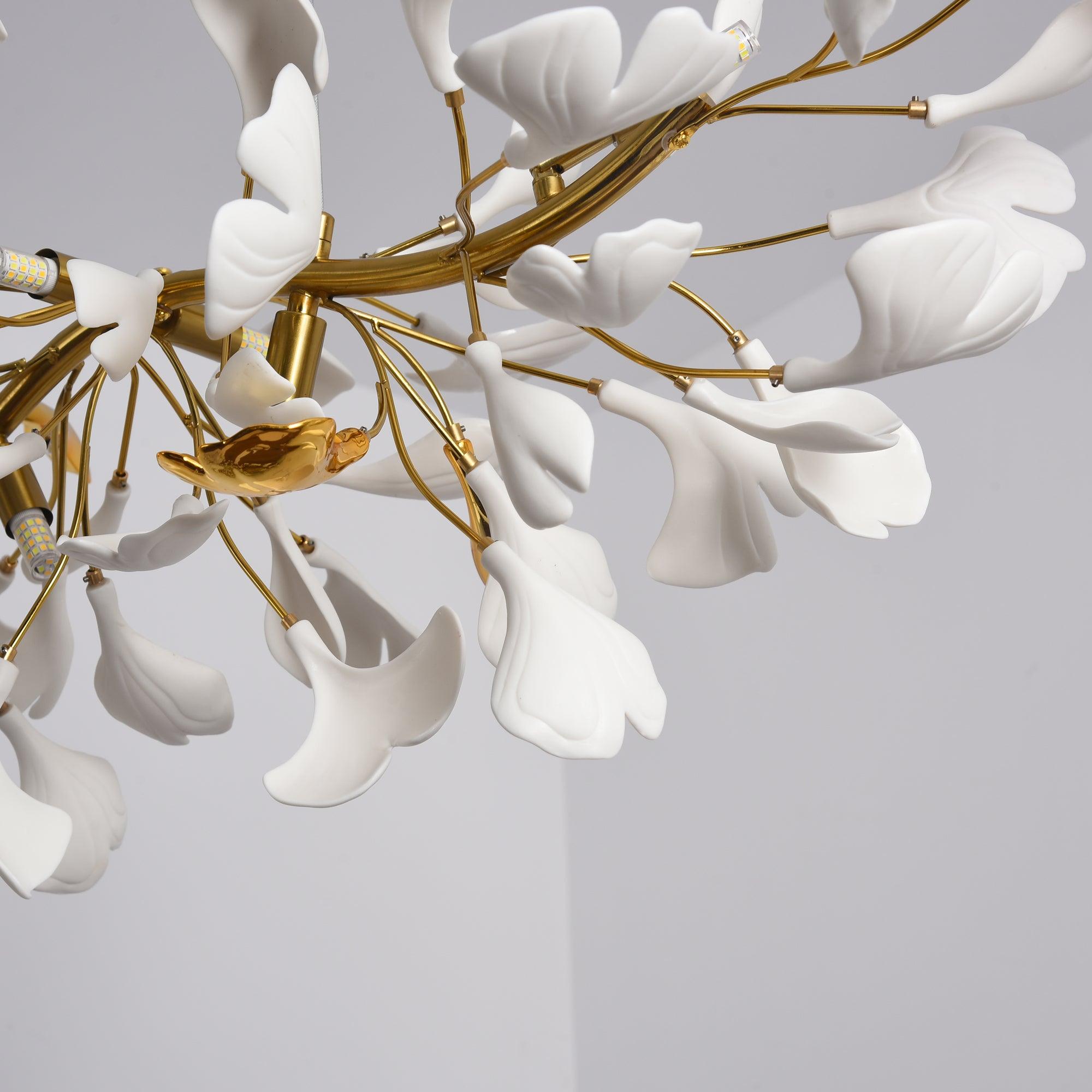 Gingko Chandelier D - Blowlighting