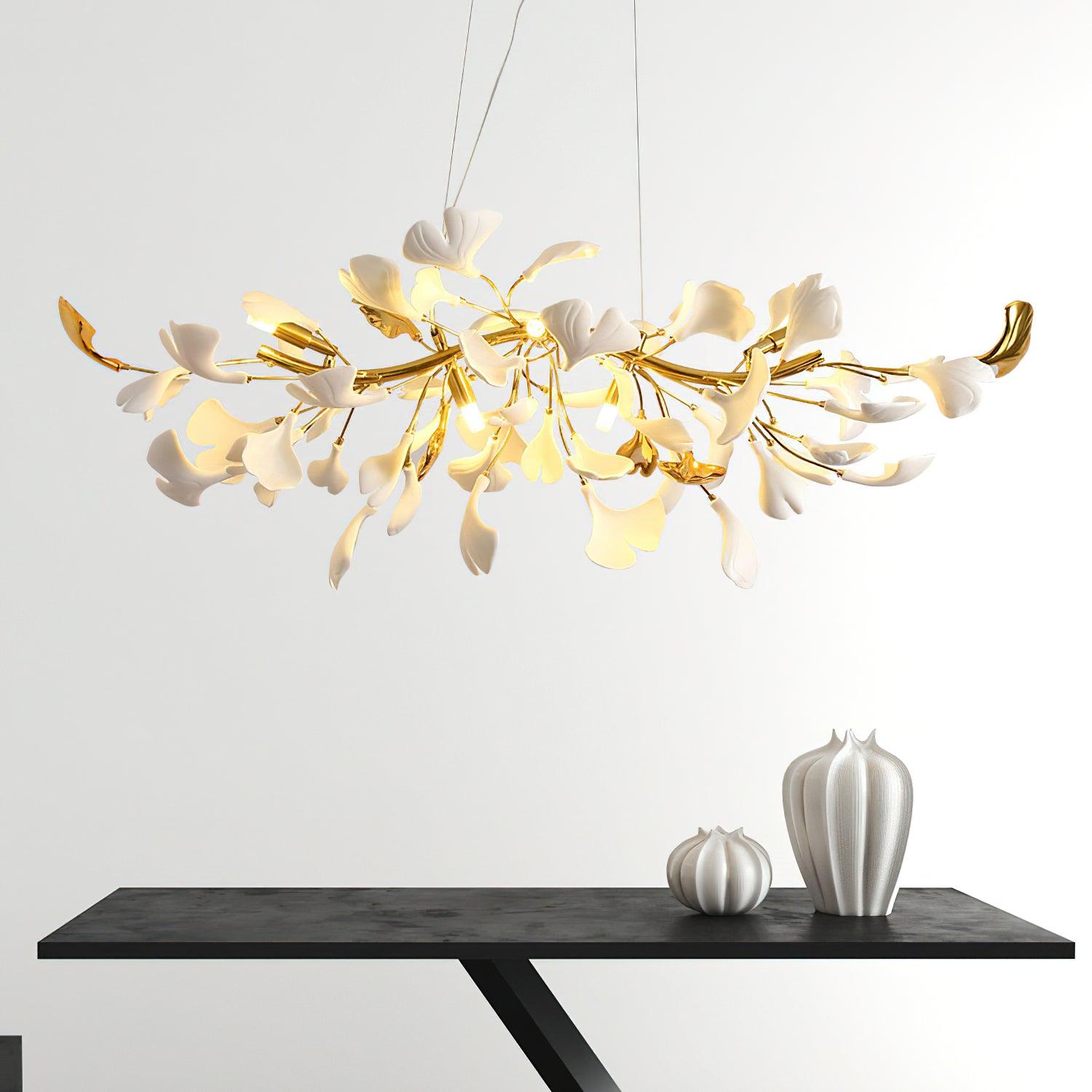 Gingko Chandelier D - Blowlighting