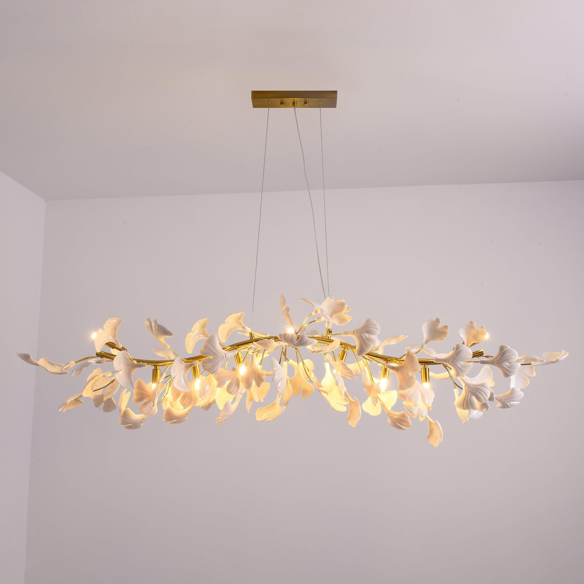 Gingko Chandelier D - Blowlighting