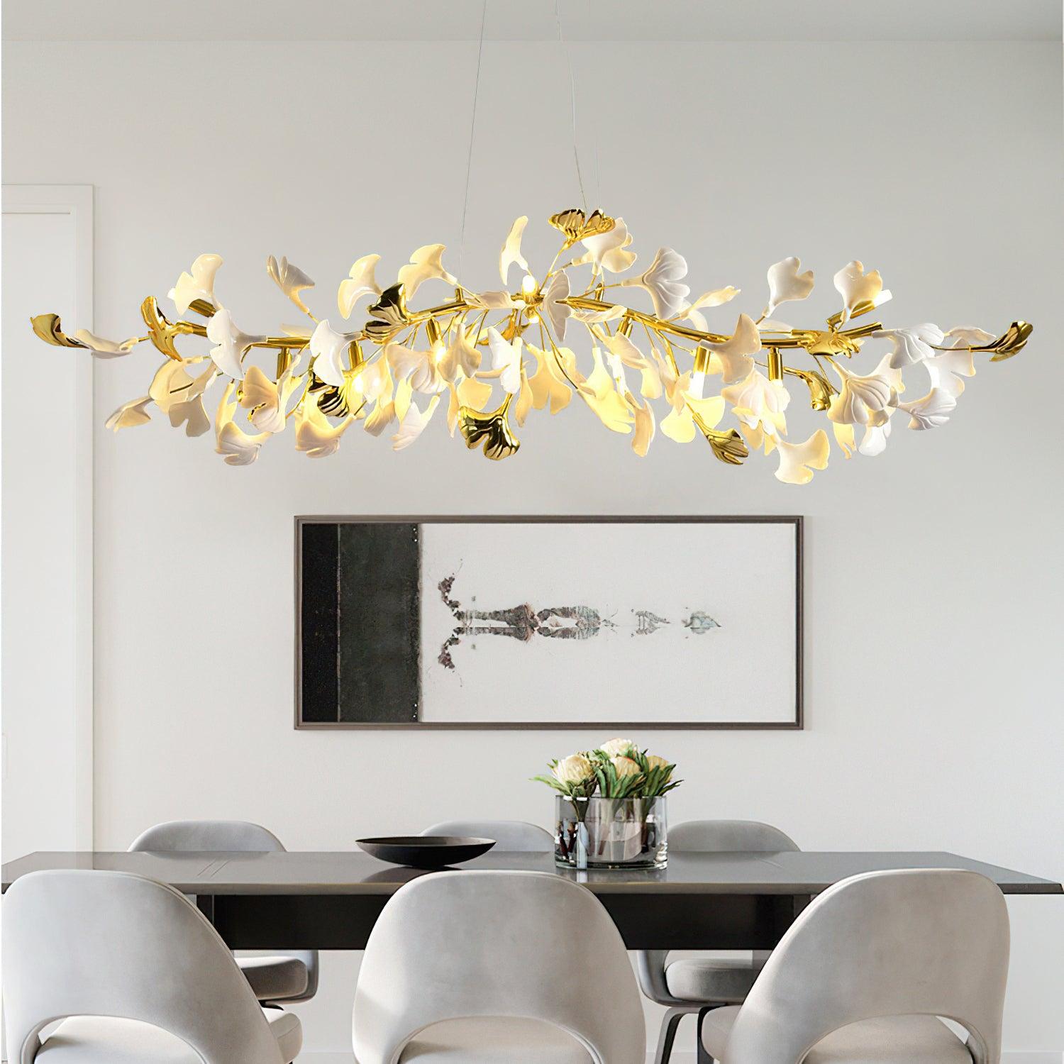 Gingko Chandelier D - Blowlighting