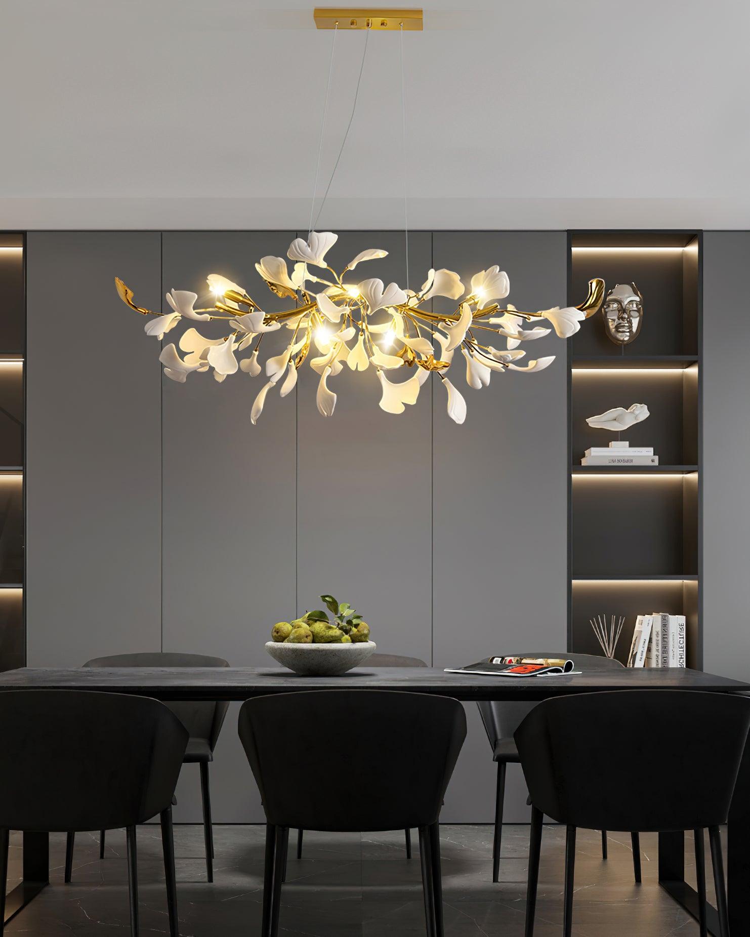Gingko Chandelier D - Blowlighting