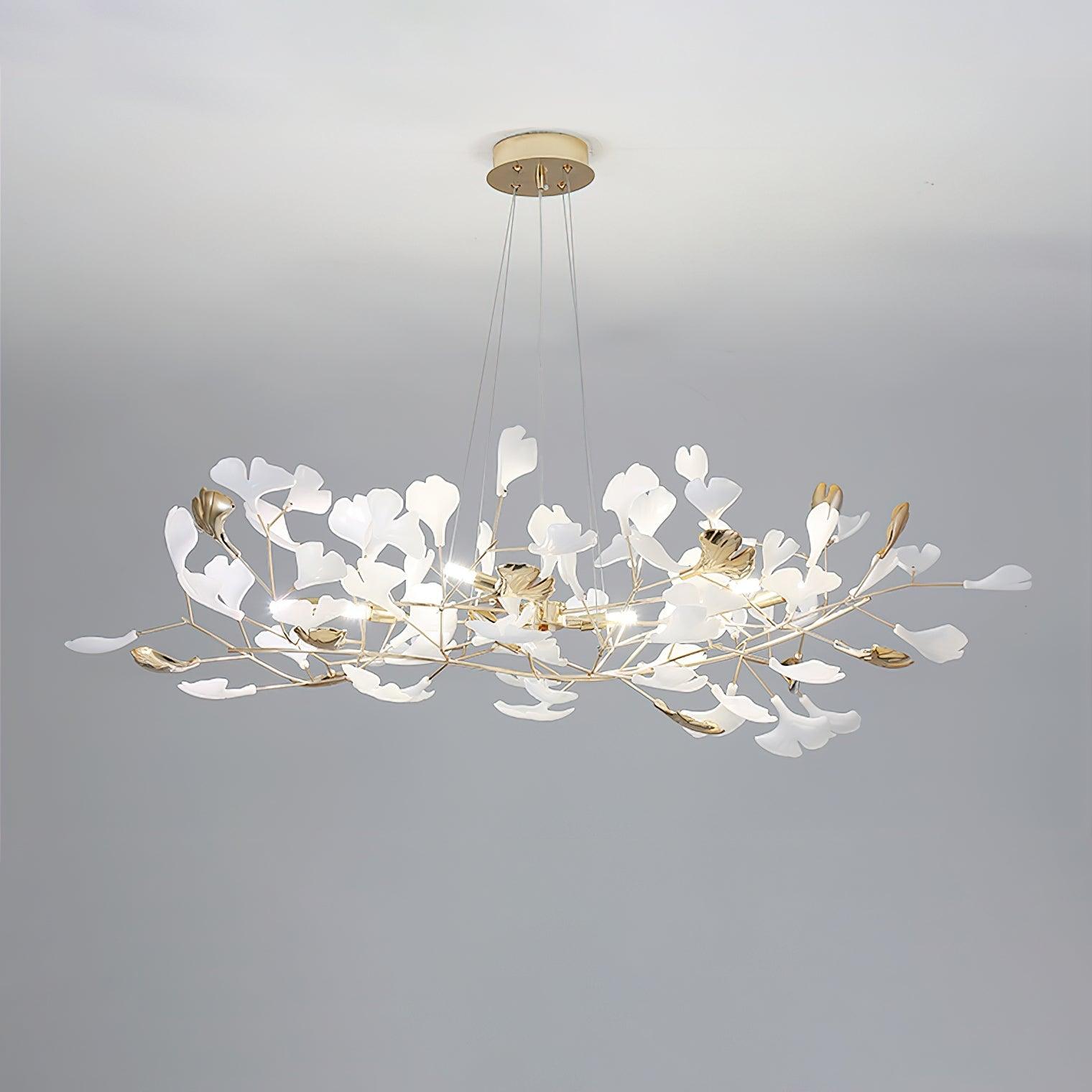 Gingko Chandelier R - Blowlighting