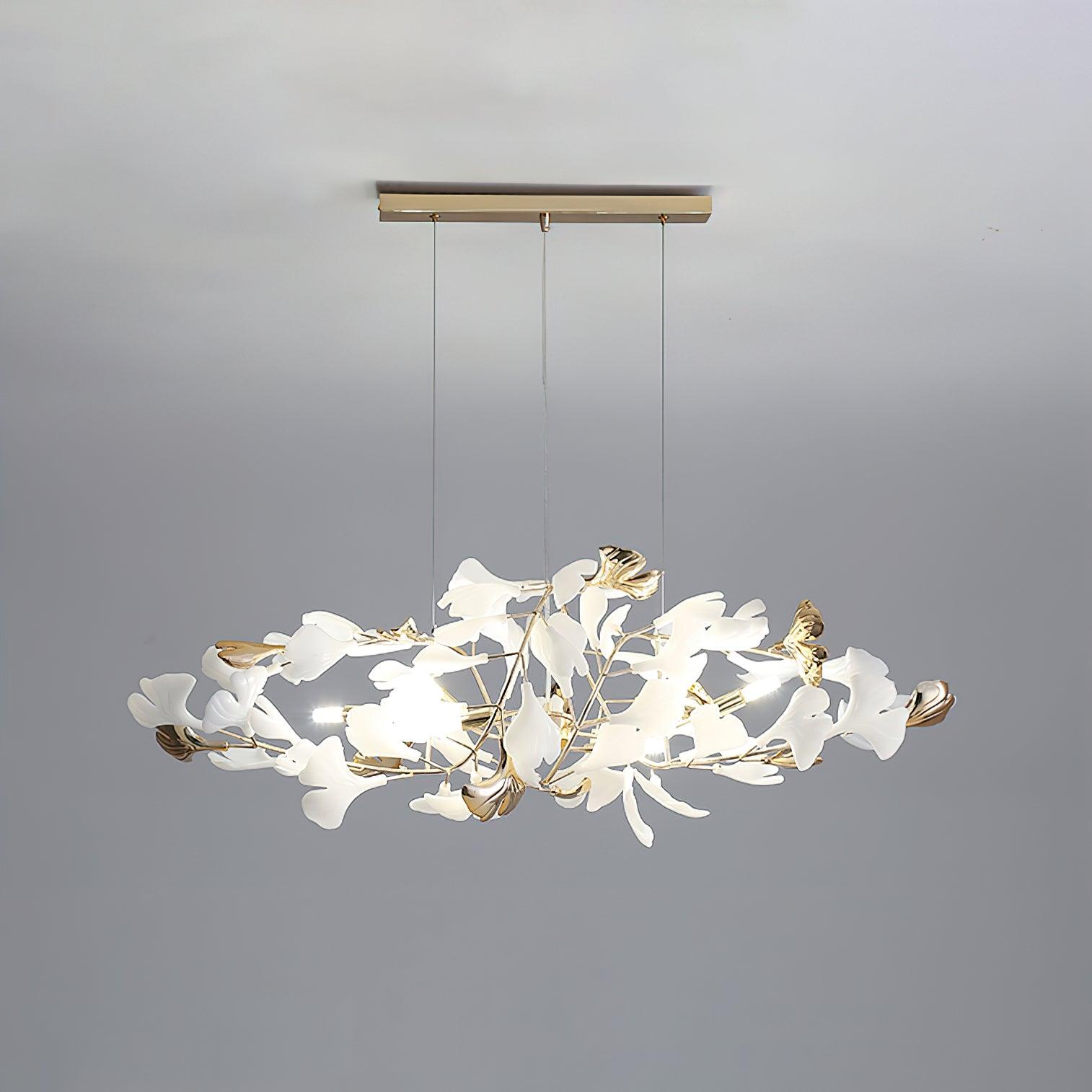 Gingko Chandelier H - Blowlighting
