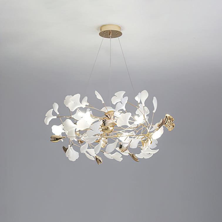 Gingko Chandelier H - Blowlighting