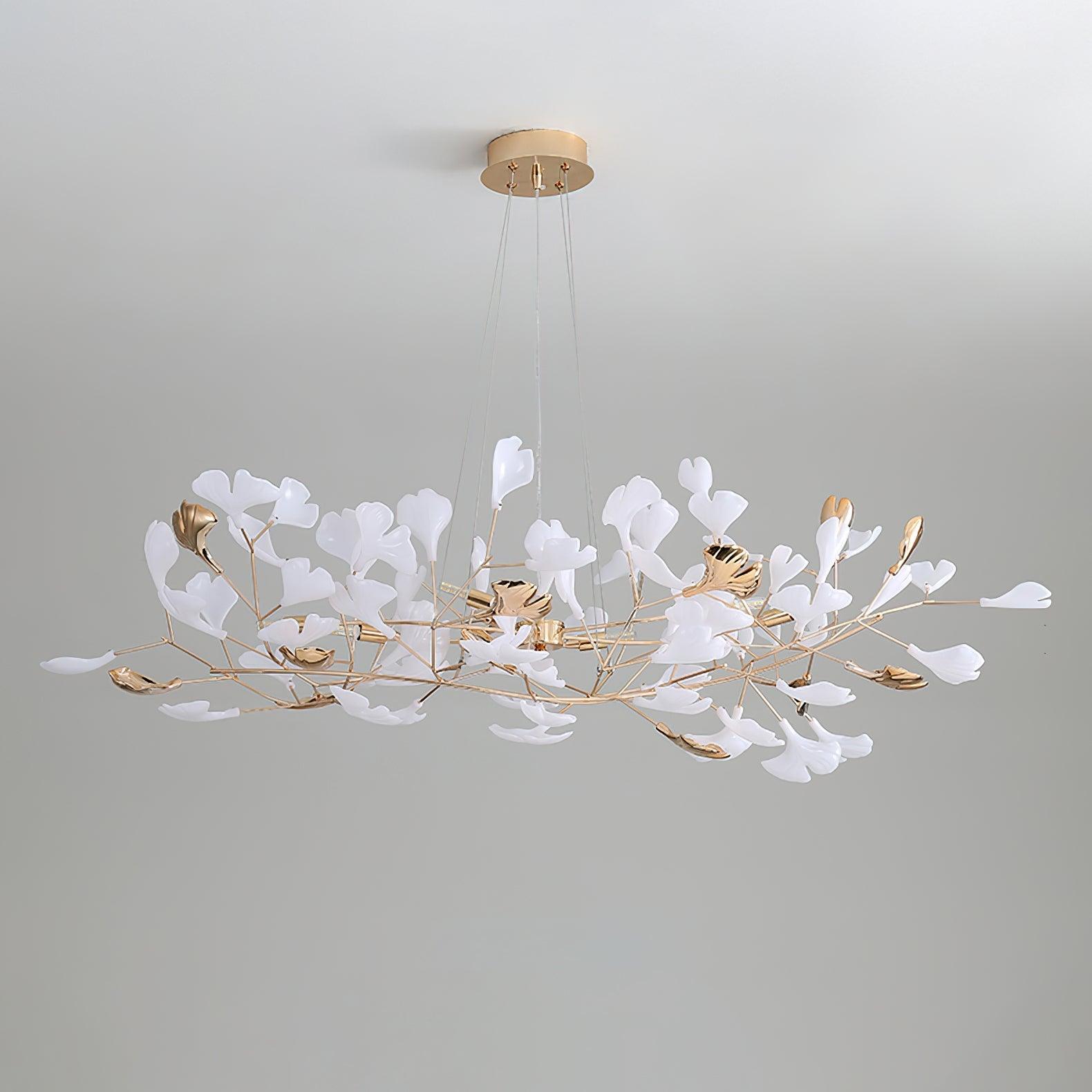 Gingko Chandelier R - Blowlighting