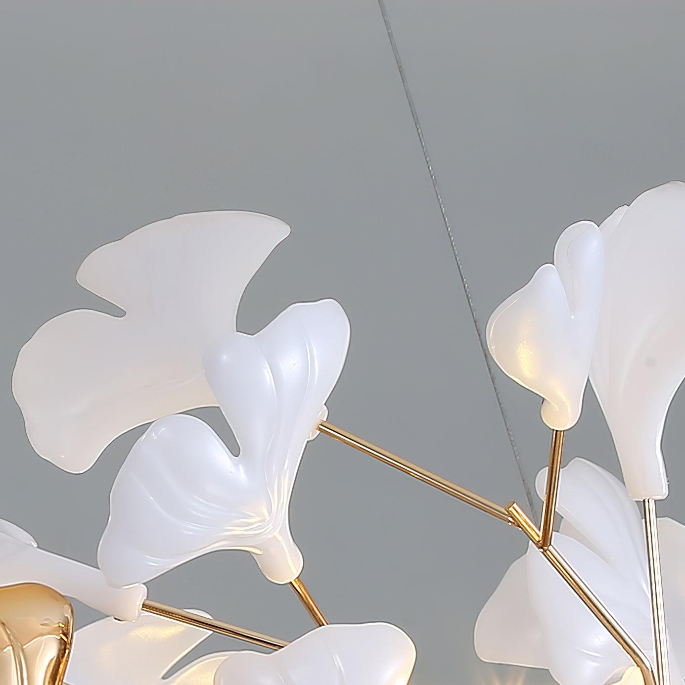 Gingko Chandelier H - Blowlighting