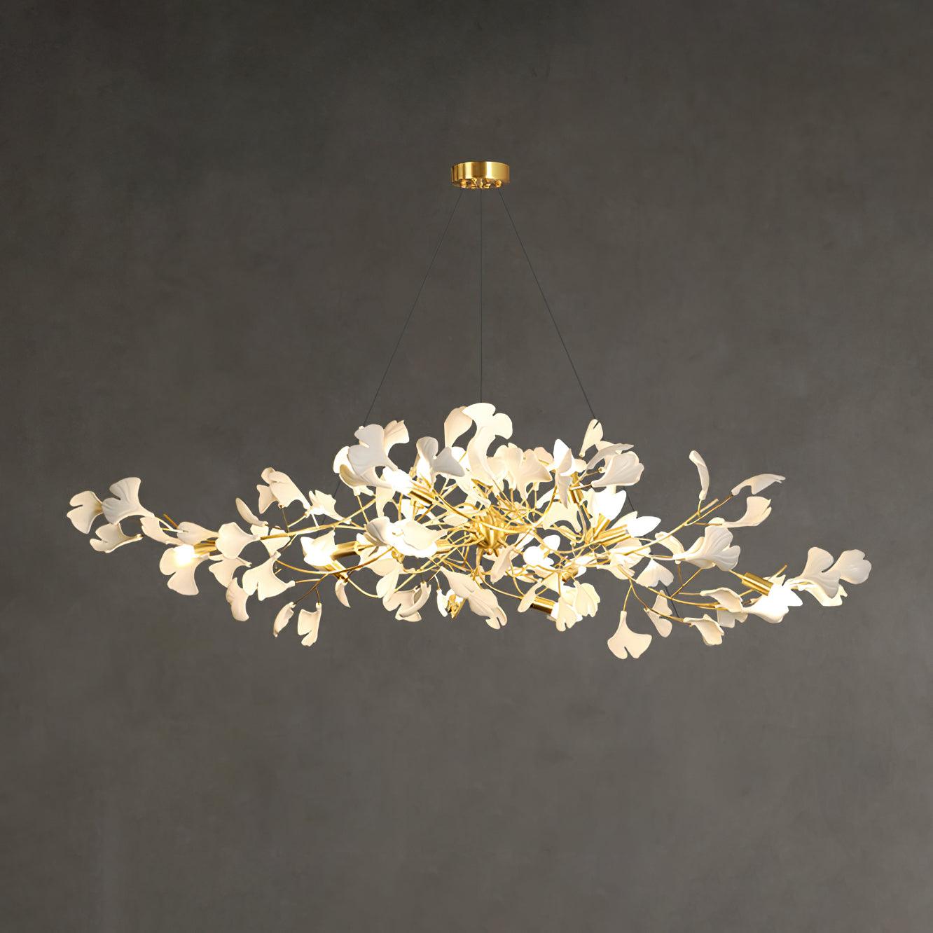 Gingko Chandelier I - Blowlighting