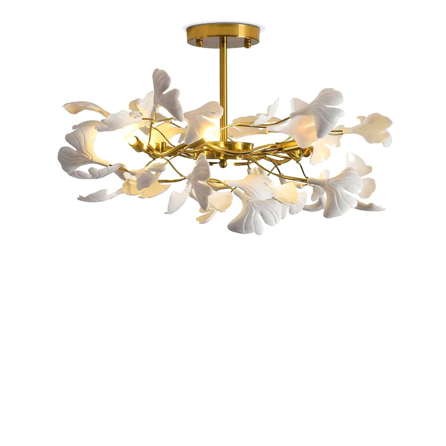 Gingko Chandelier L - Blowlighting