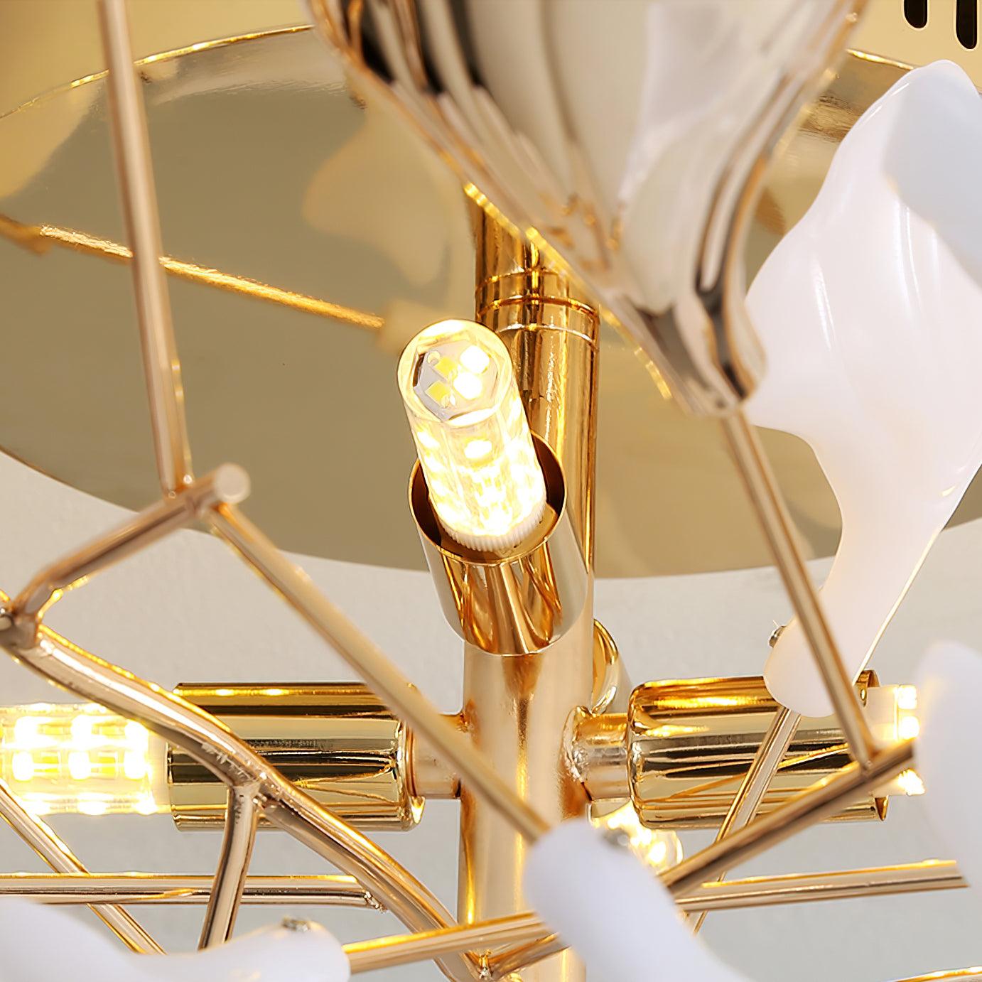 Gingko Rotating Ceiling Lamp - Blowlighting