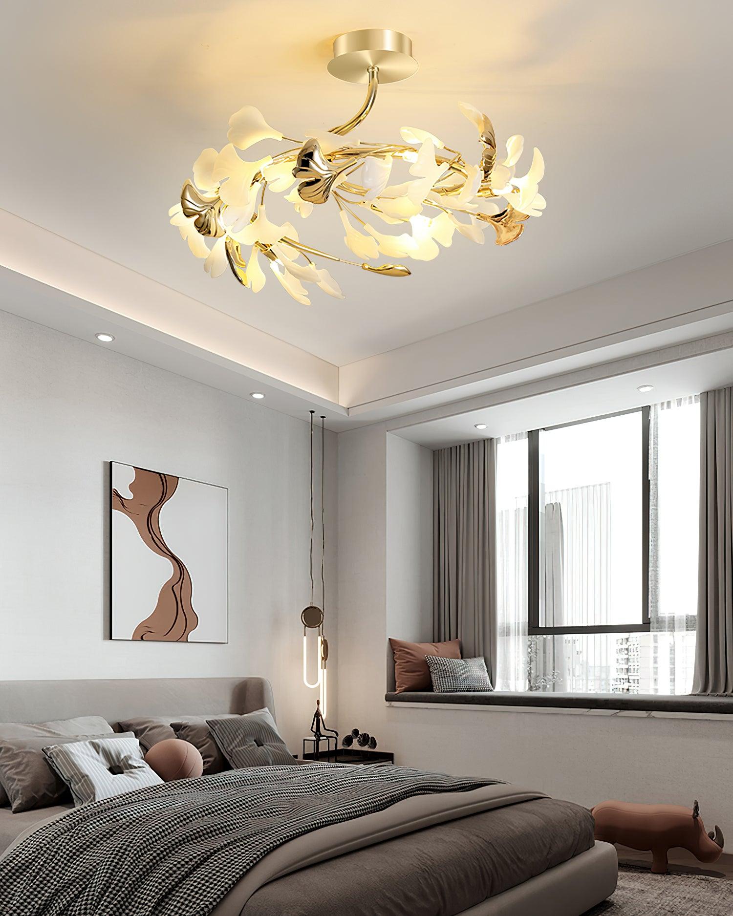 Gingko Rotating Ceiling Lamp - Blowlighting