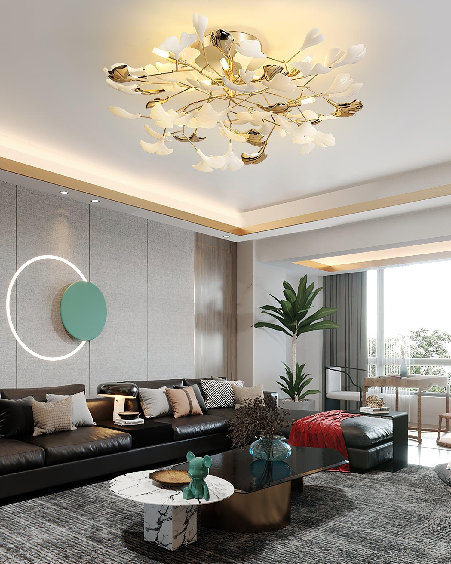 Gingko Rotating Ceiling Lamp - Blowlighting