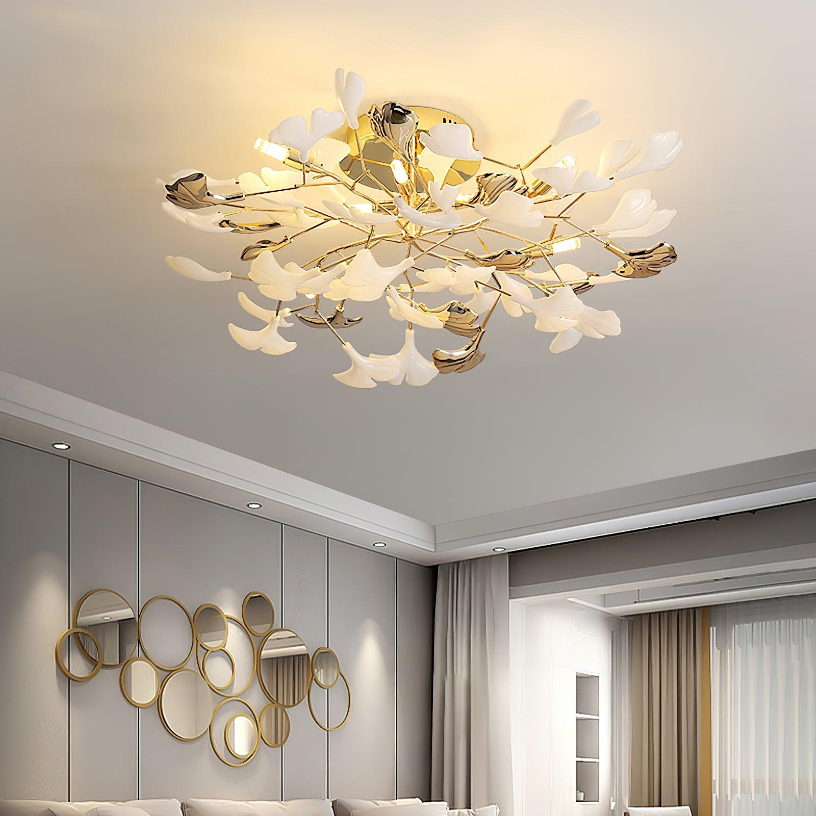 Gingko Rotating Ceiling Lamp - Blowlighting