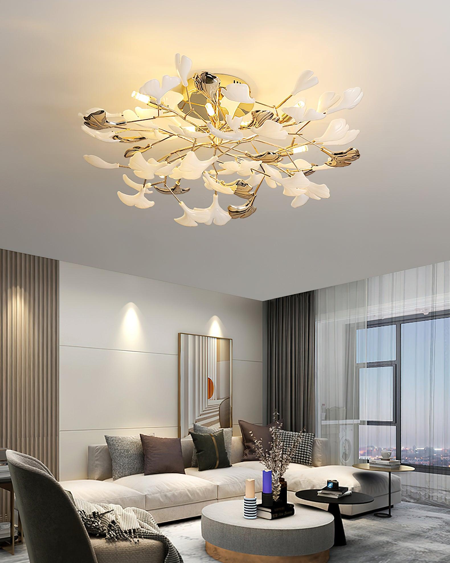 Gingko Rotating Ceiling Lamp - Blowlighting