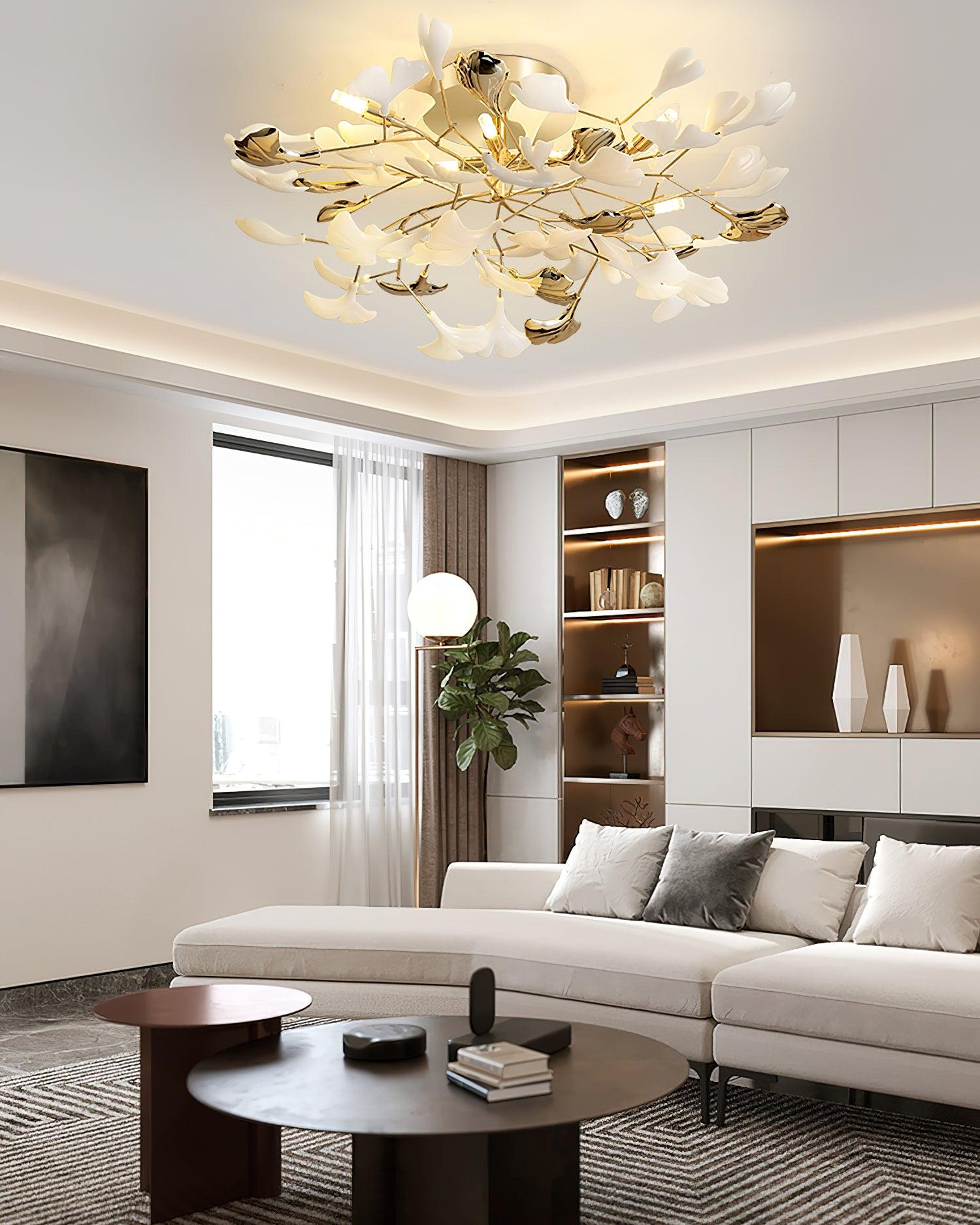 Gingko Rotating Ceiling Lamp - Blowlighting