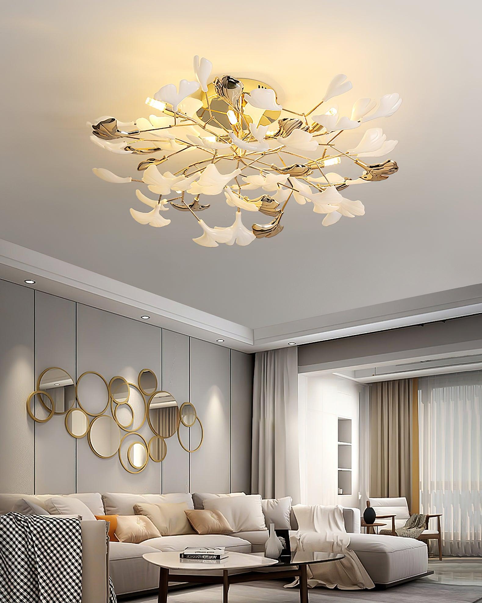 Gingko Rotating Ceiling Lamp - Blowlighting