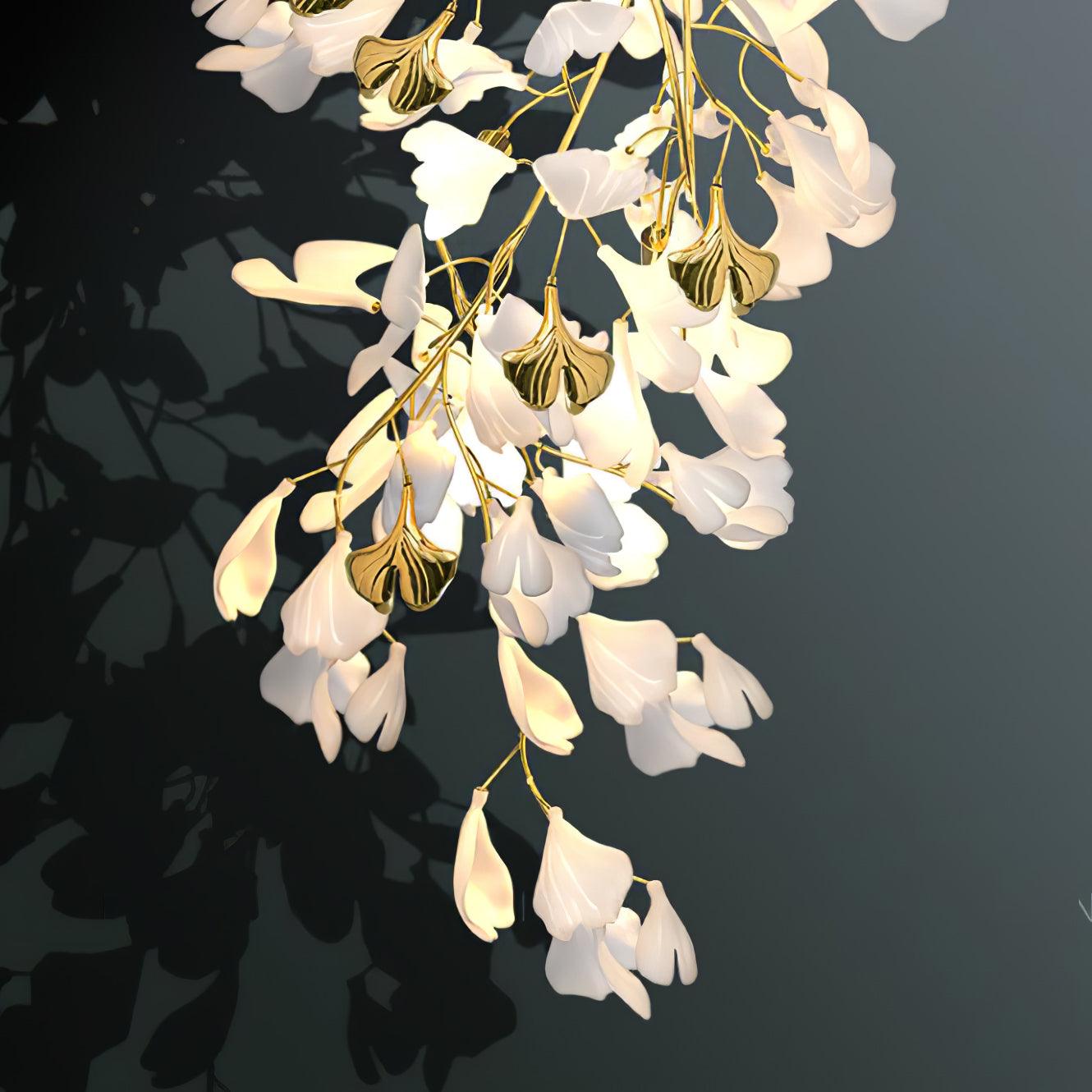 Gingko Flowers Wall Lamp - Blowlighting