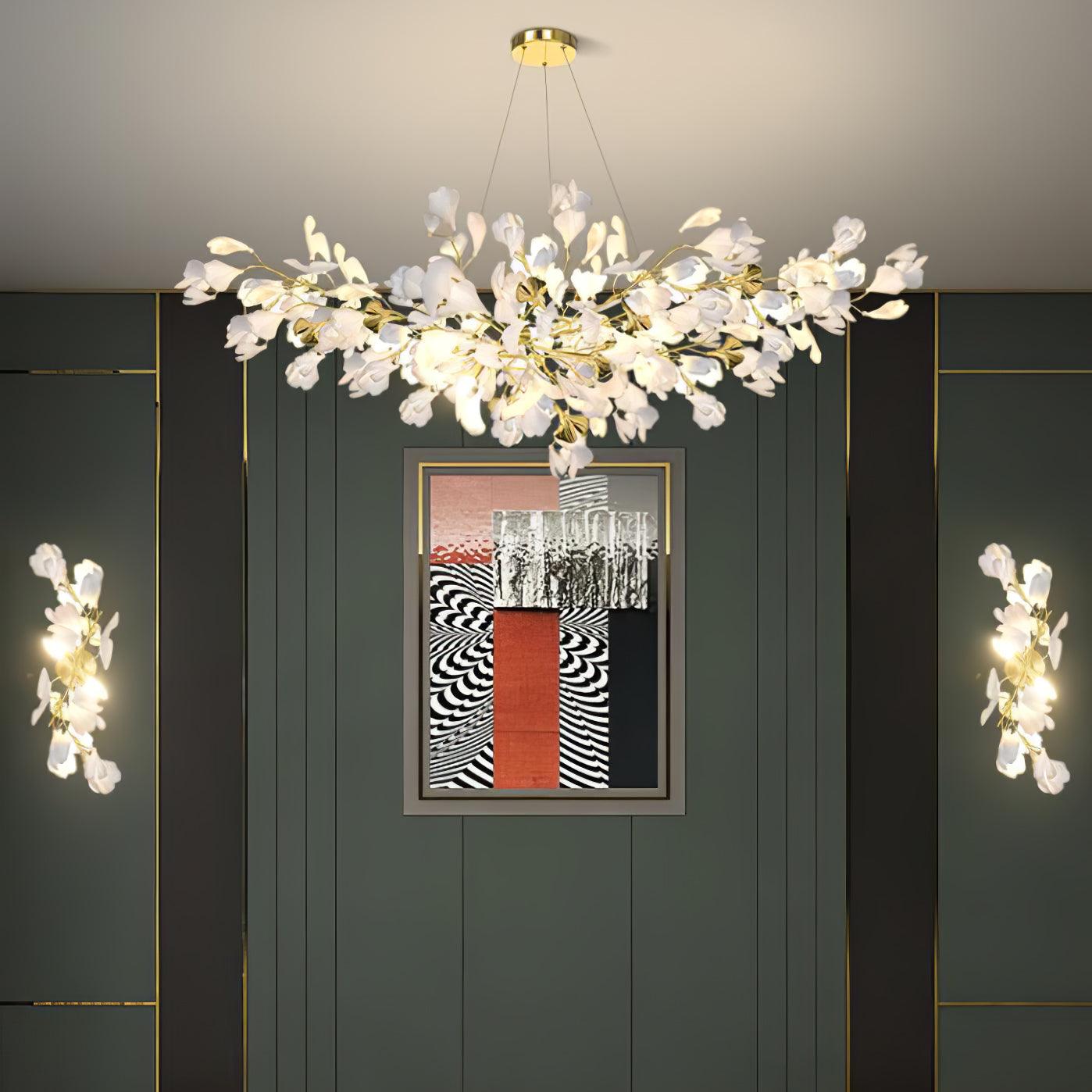 Gingko Flowers Wall Lamp - Blowlighting