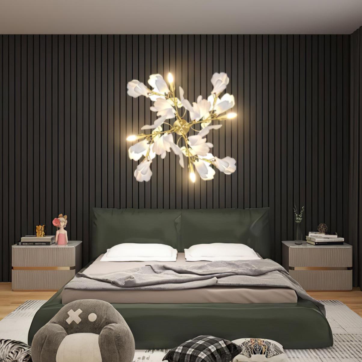 Gingko Flowers Wall Lamp - Blowlighting