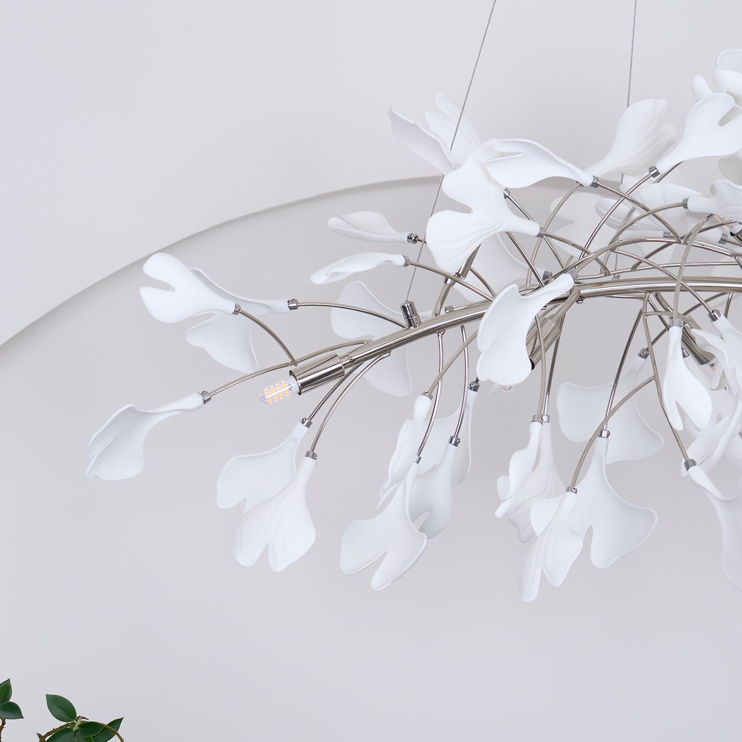 Gingko Chandelier N - Blowlighting