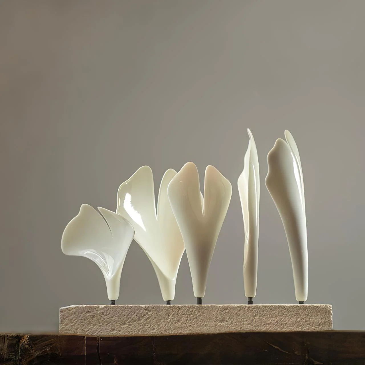 Eurzoris Gingko Metal Leaf Chandelier - Blowlighting