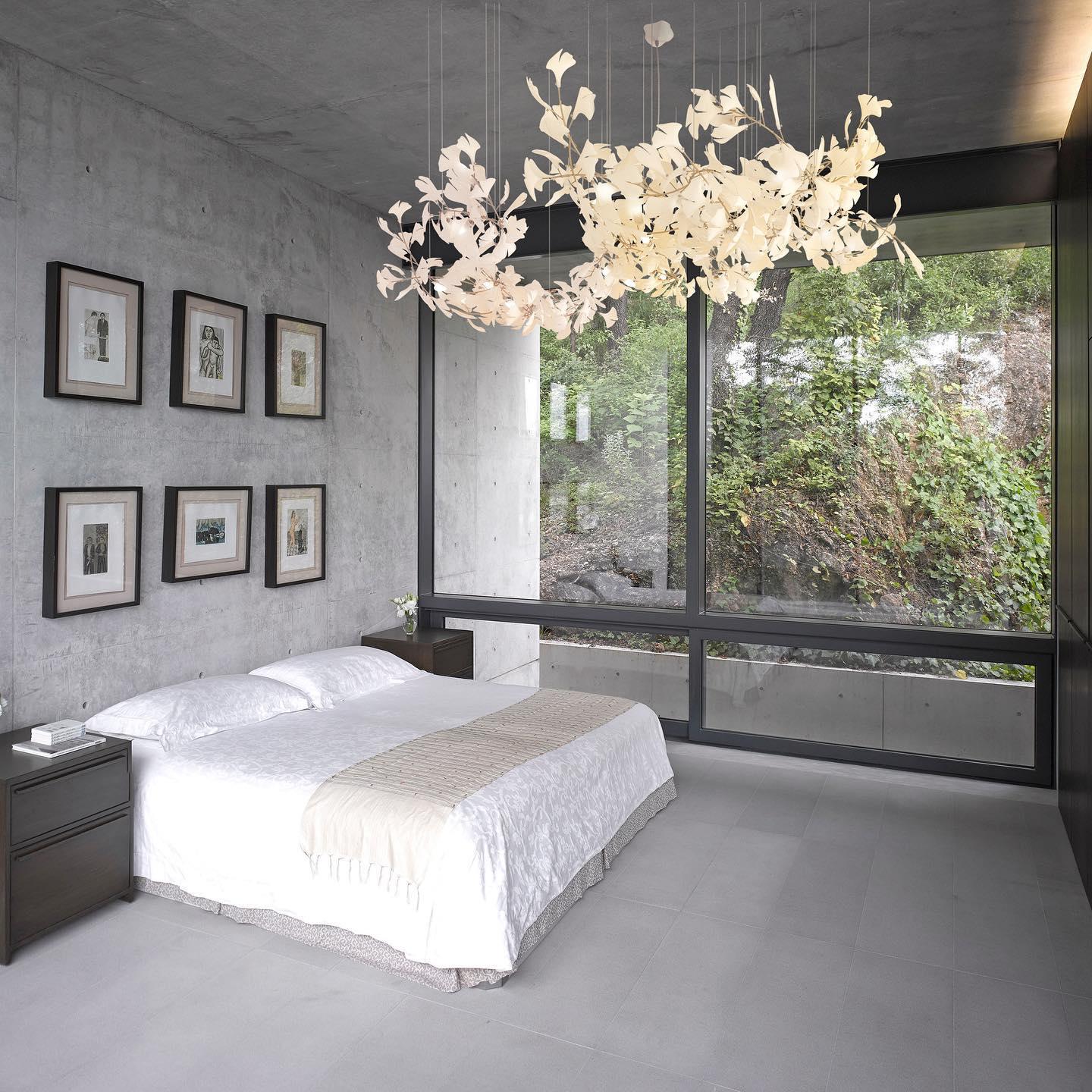 Gingko Chandelier A - Blowlighting