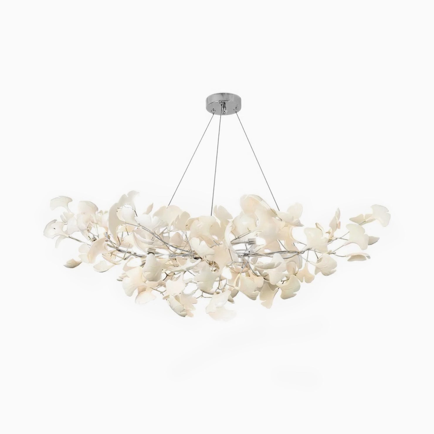 Gingko Chandelier B - Blowlighting