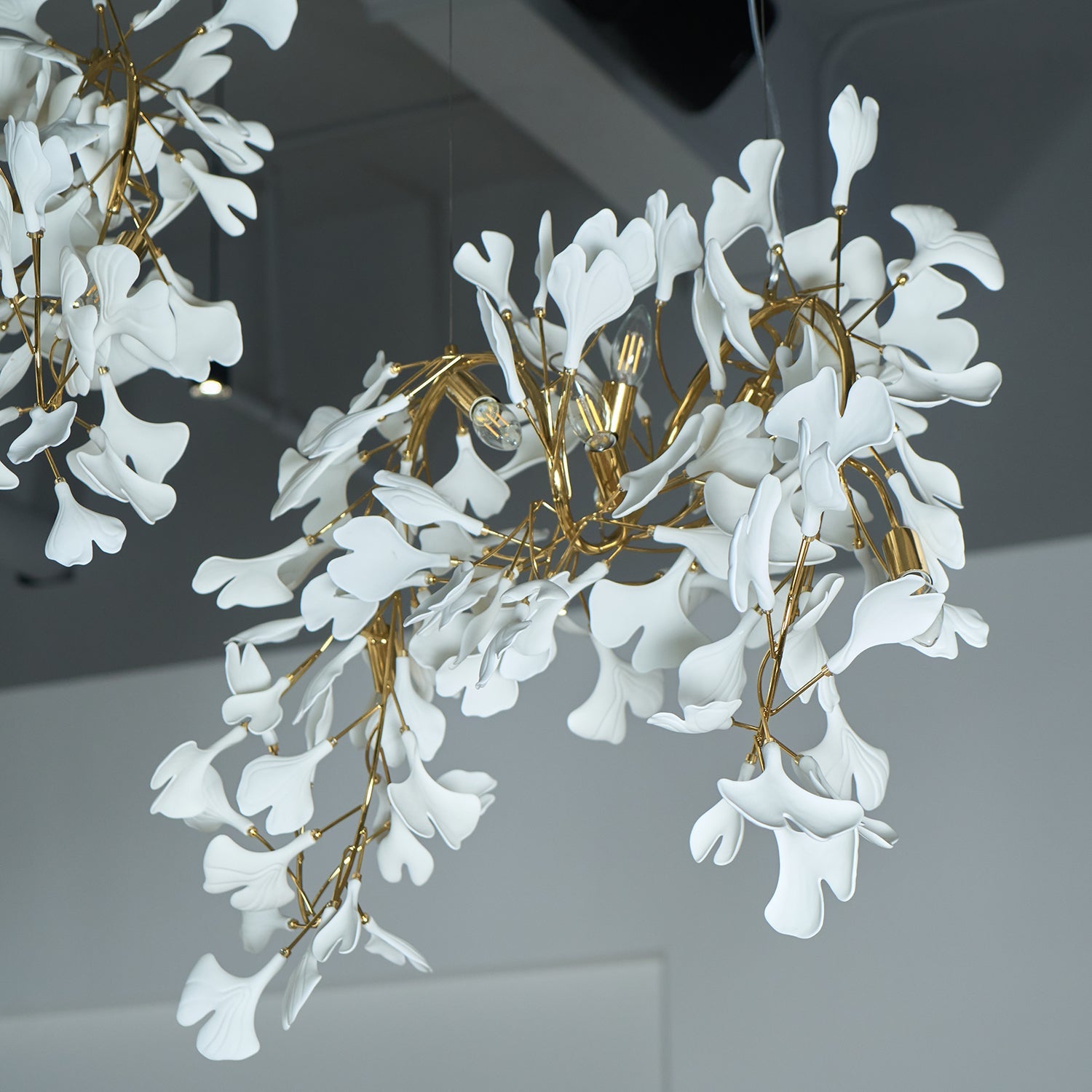 Gingko Chandelier C - Blowlighting
