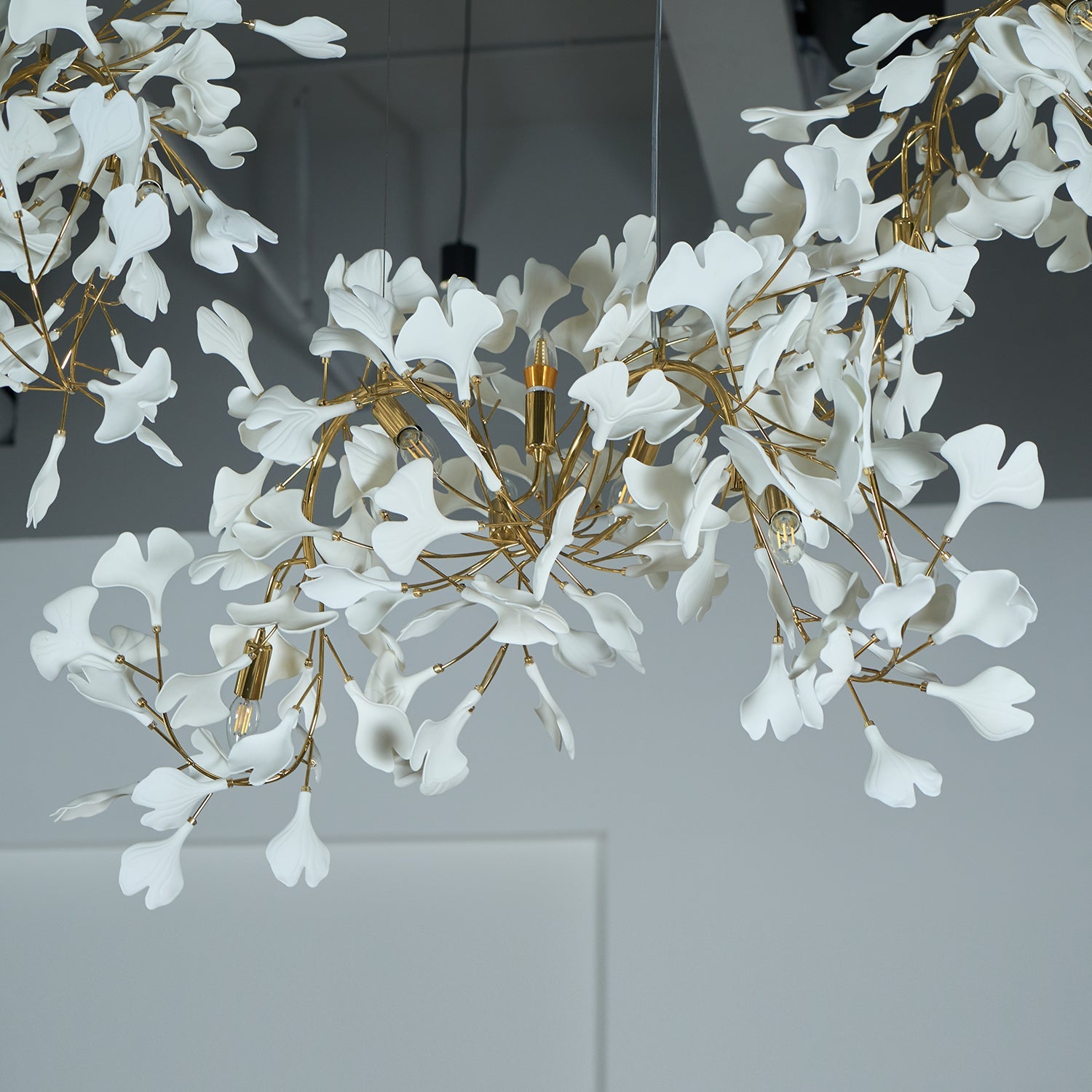 Gingko Chandelier C - Blowlighting