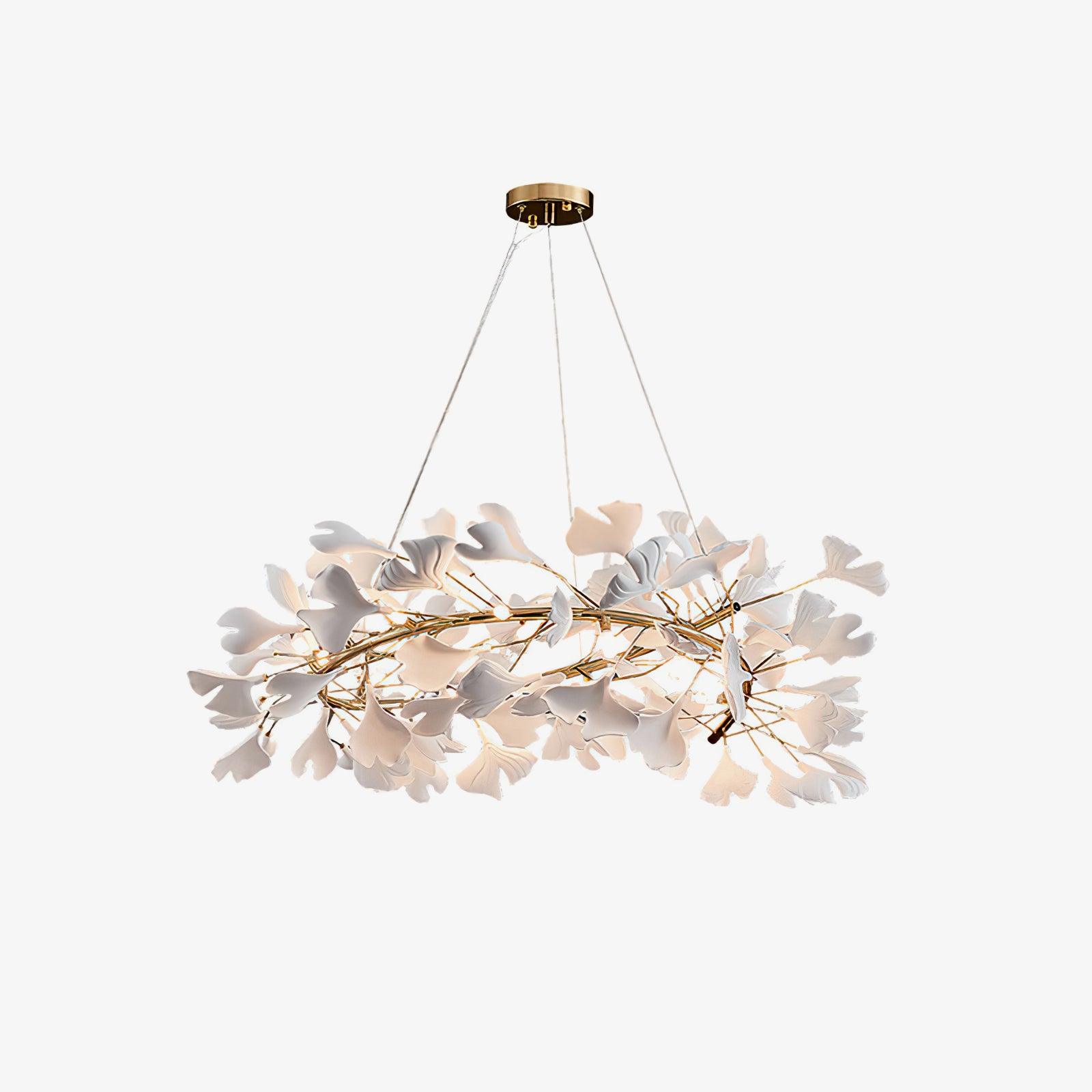 Gingko Chandelier U - Blowlighting